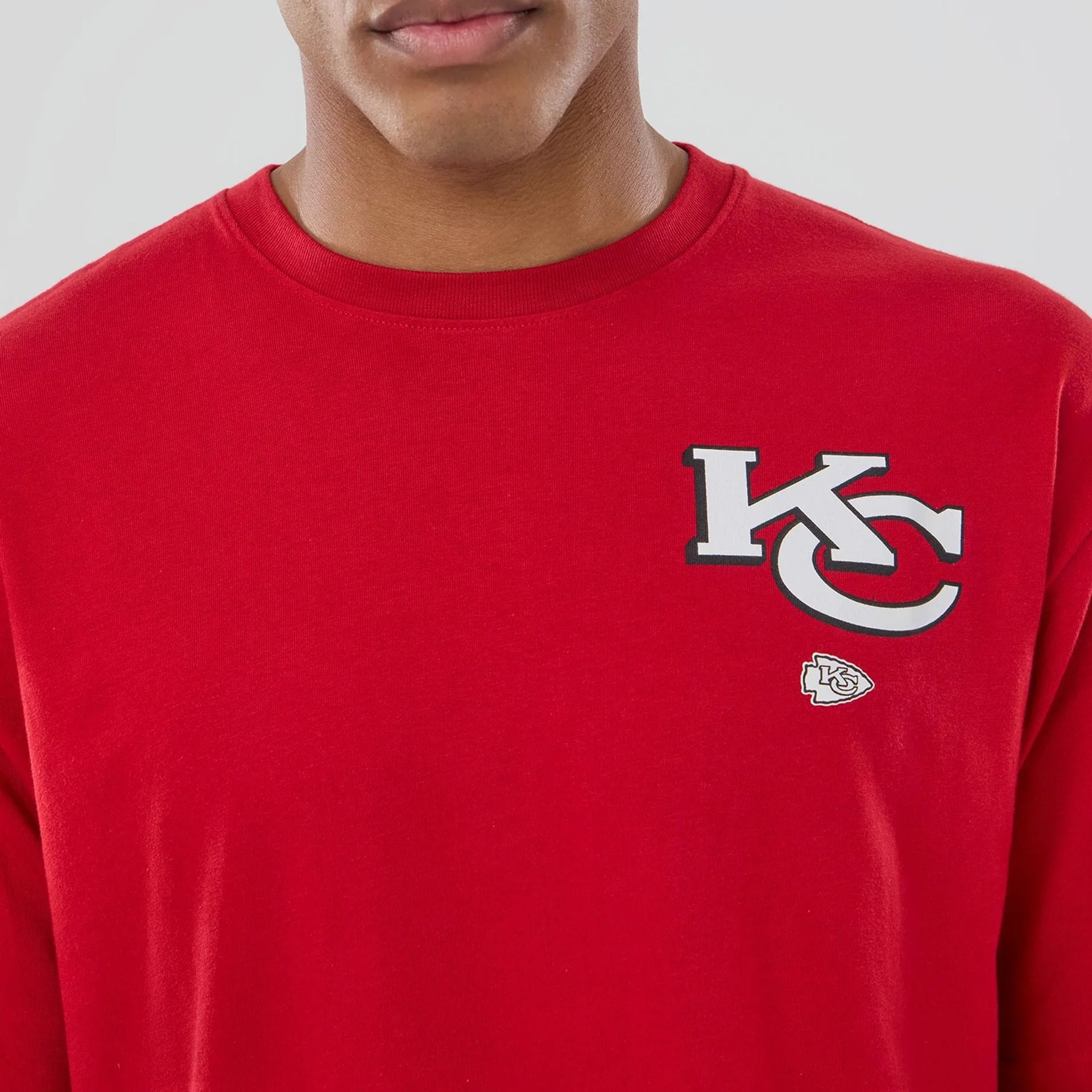 Kansas City Chiefs NFL Graphic Red T-Shirt - Image 3