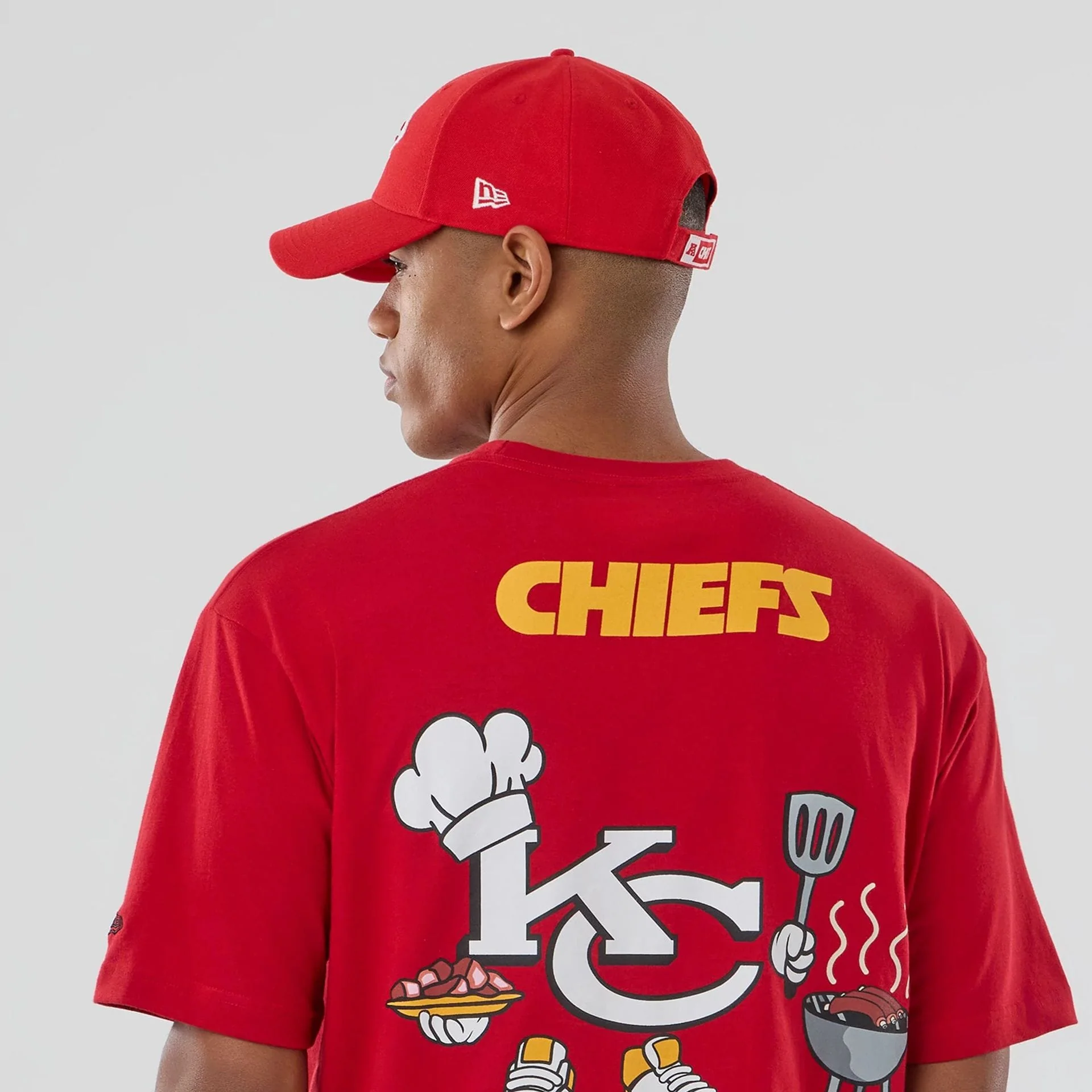 Kansas City Chiefs NFL Graphic Red T-Shirt - Image 6