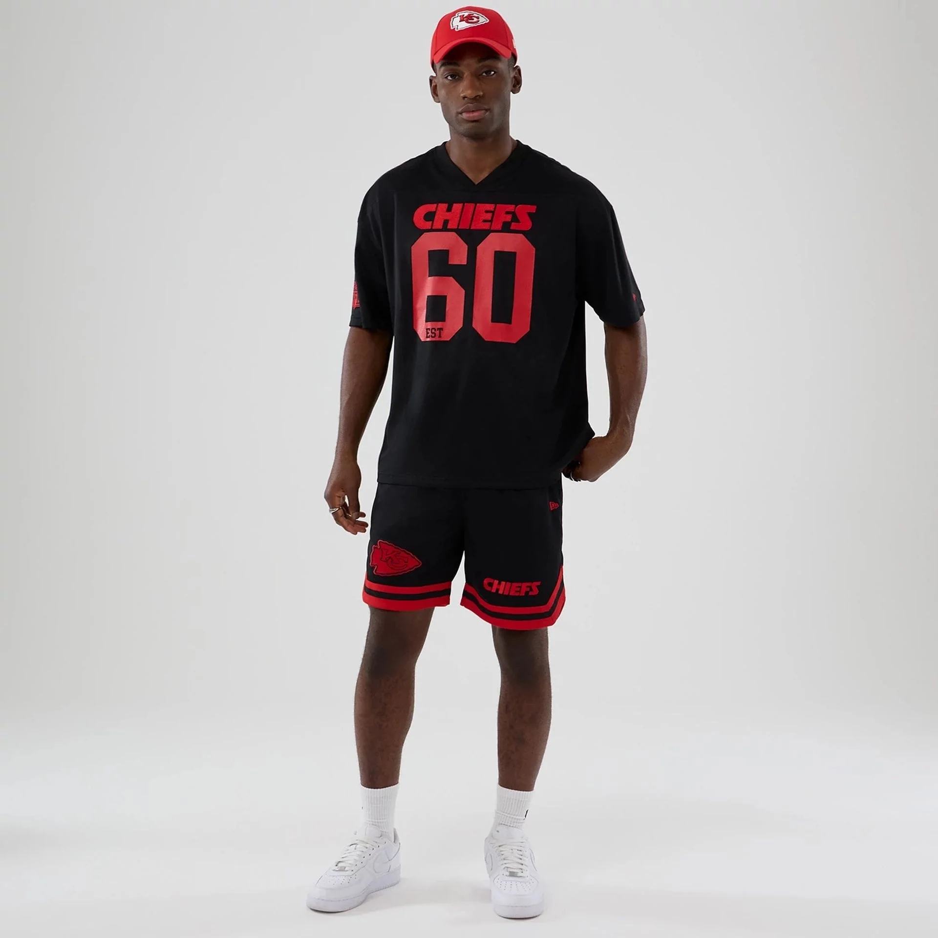 Kansas City Chiefs NFL Historic Black Shorts - Image 8