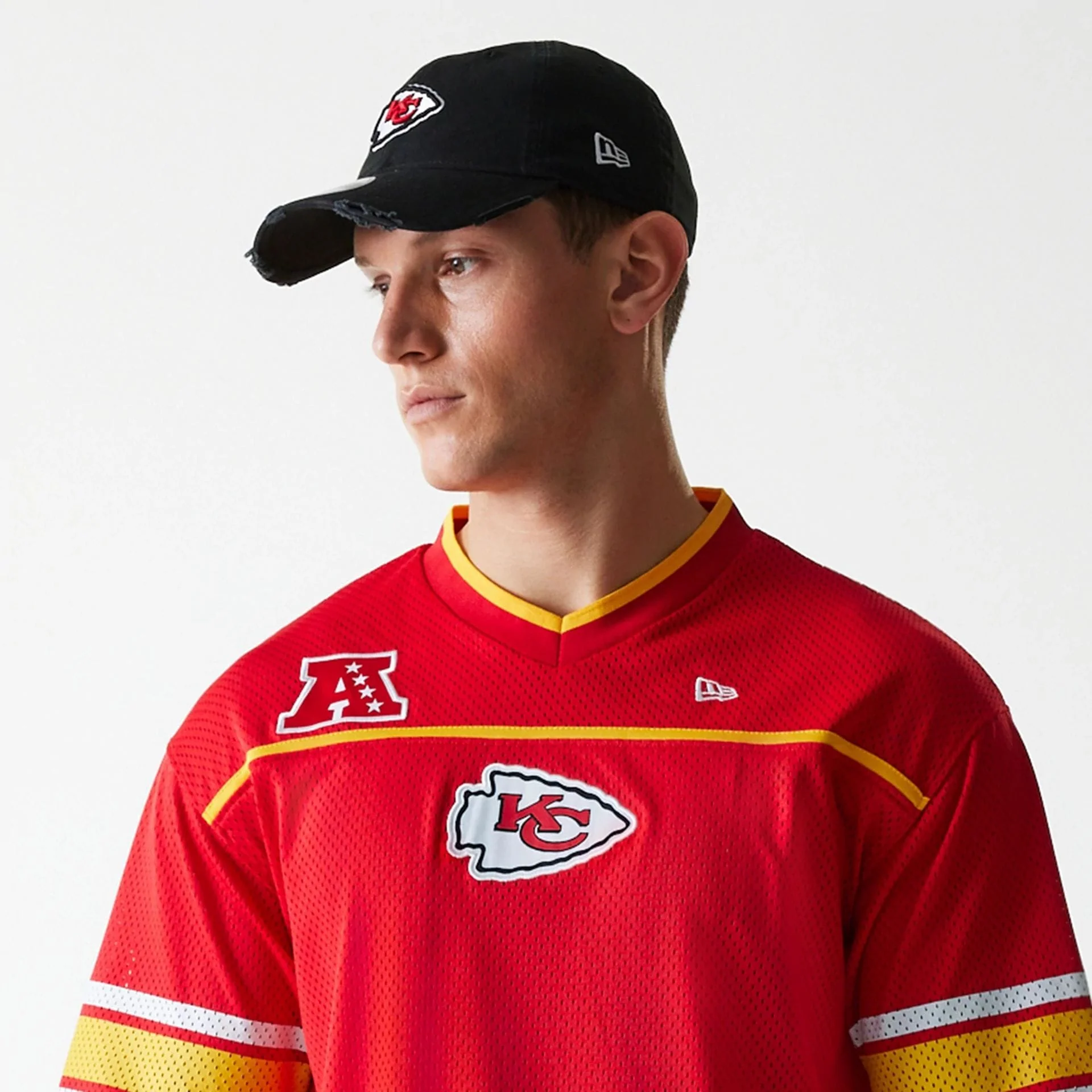 Kansas City Chiefs NFL Mesh Red Jersey - Image 5