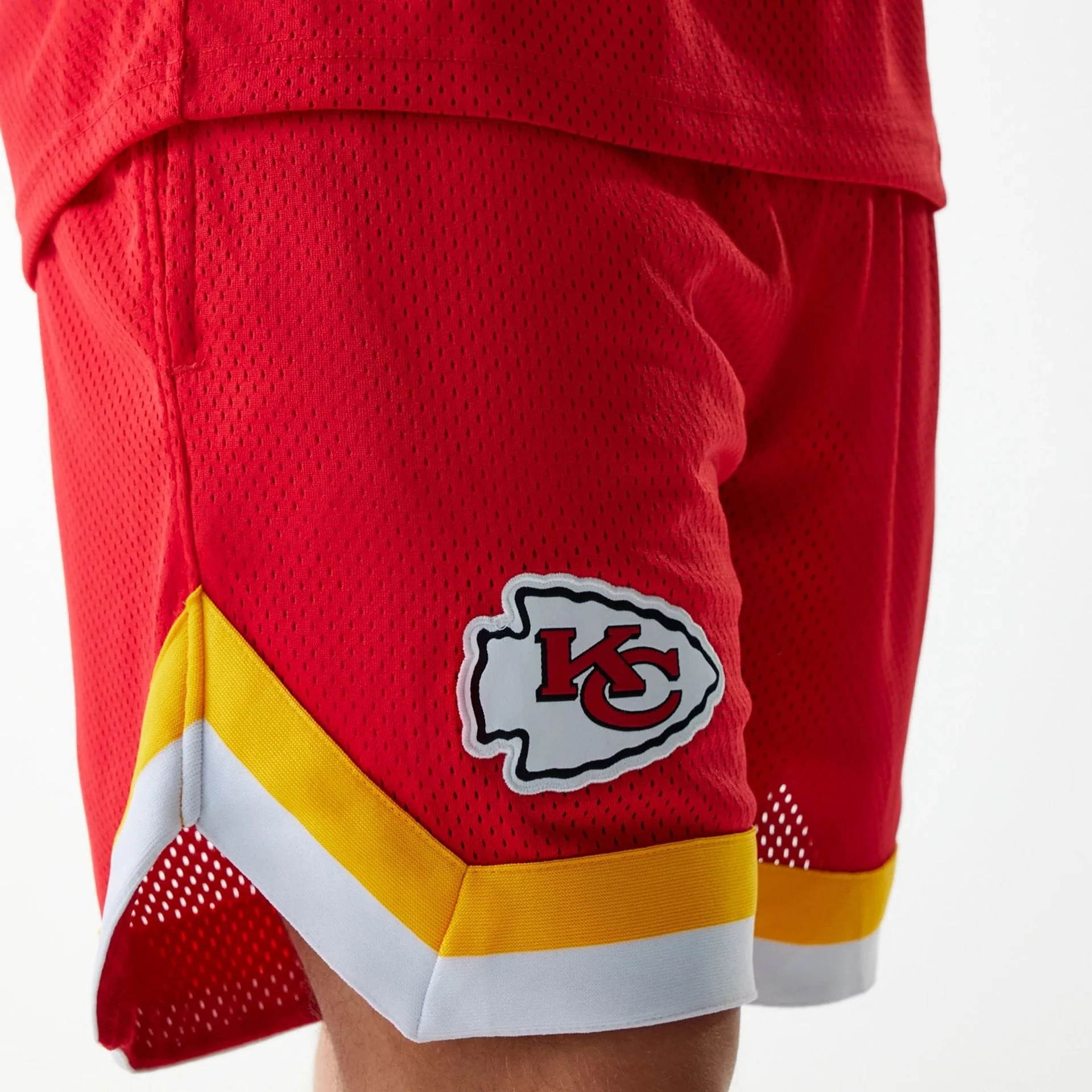 Kansas City Chiefs NFL Mesh Red Shorts - Image 3