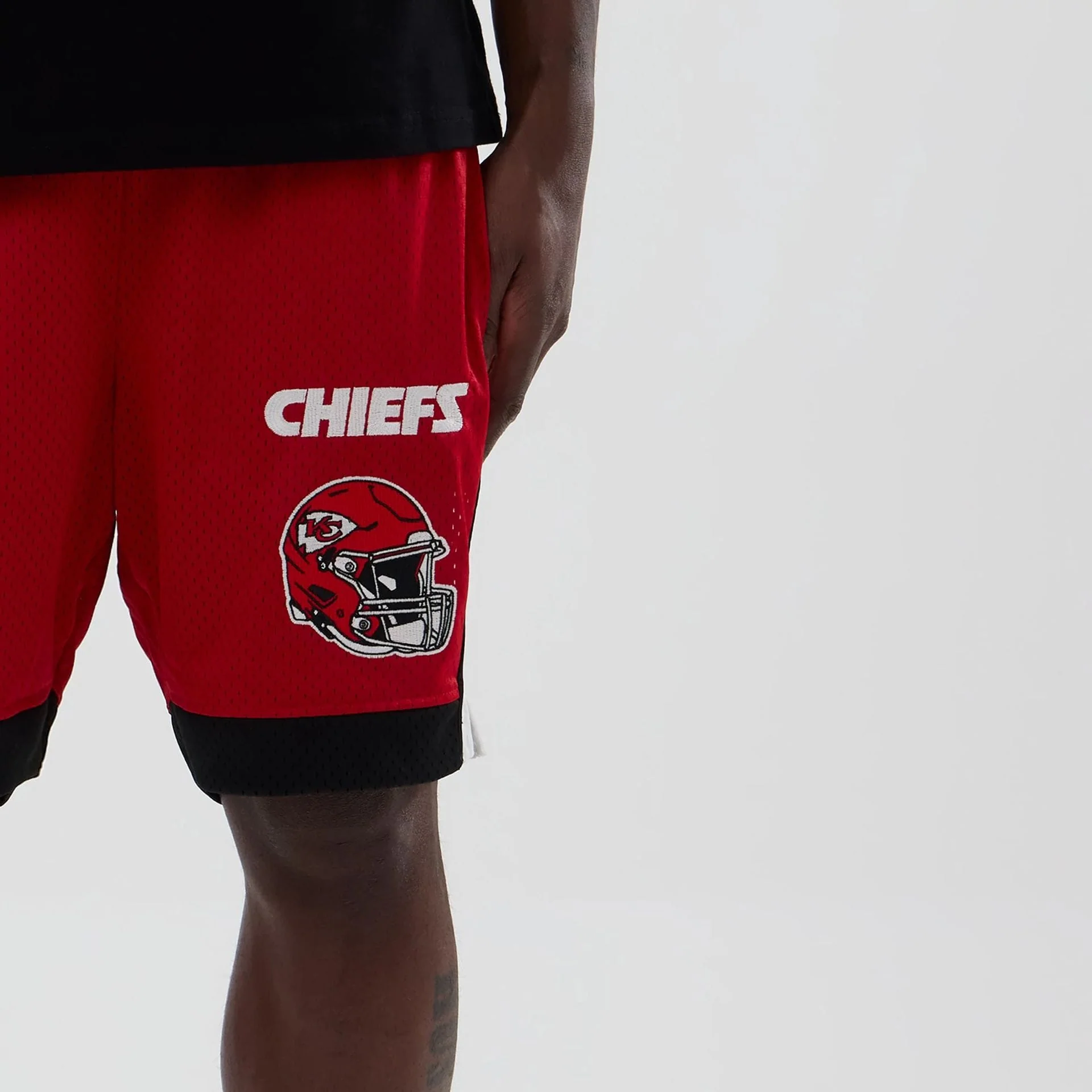 Kansas City Chiefs NFL Red Mesh Shorts - Image 3