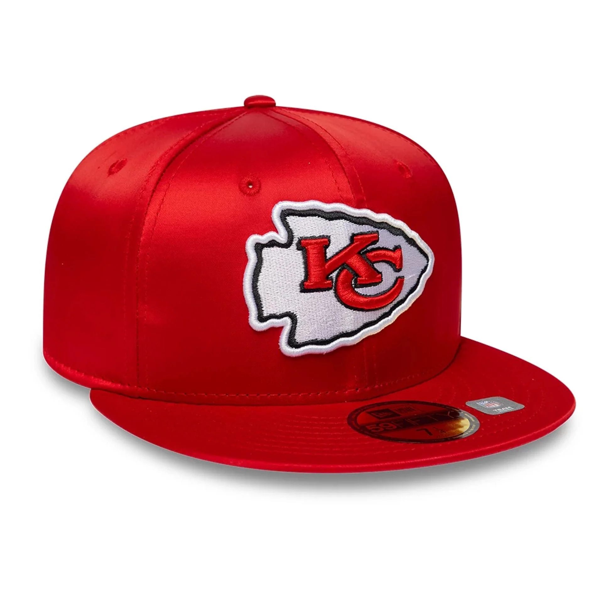 Kansas City Chiefs NFL Satin Red 59FIFTY Fitted Cap - Image 3