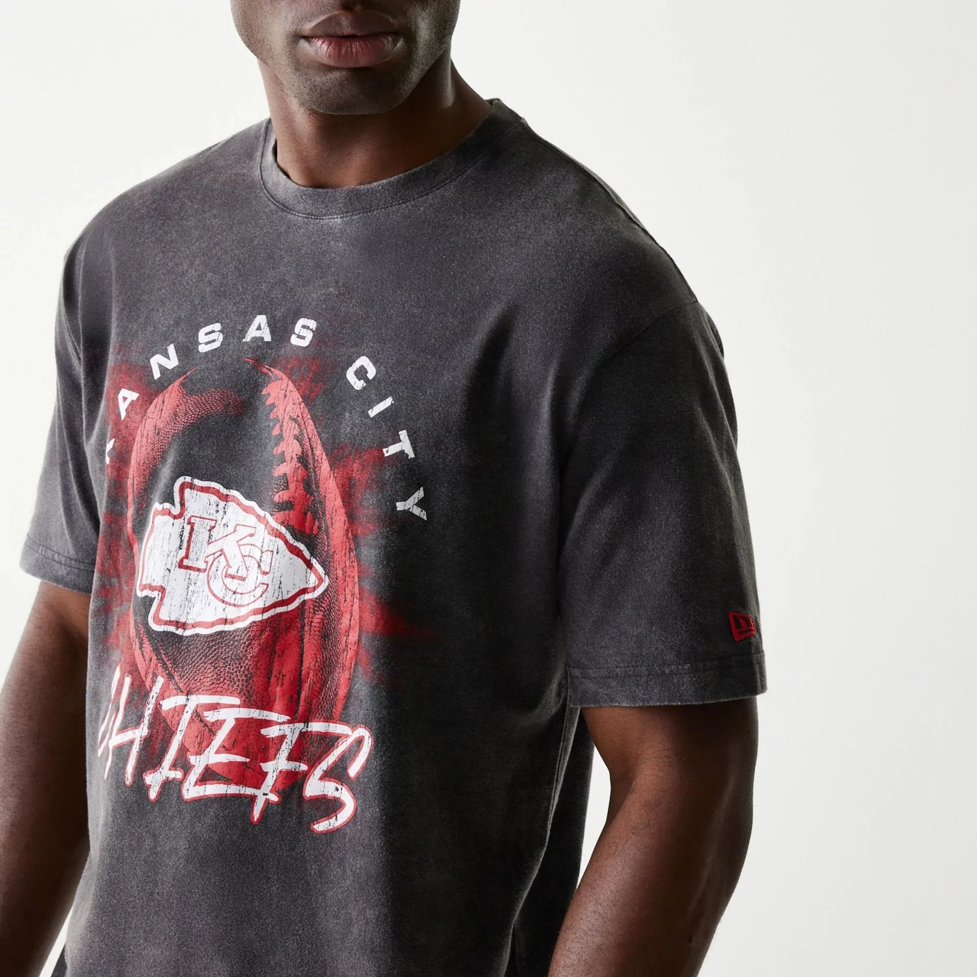 Kansas City Chiefs NFL Sport Night Black T-Shirt - Image 4
