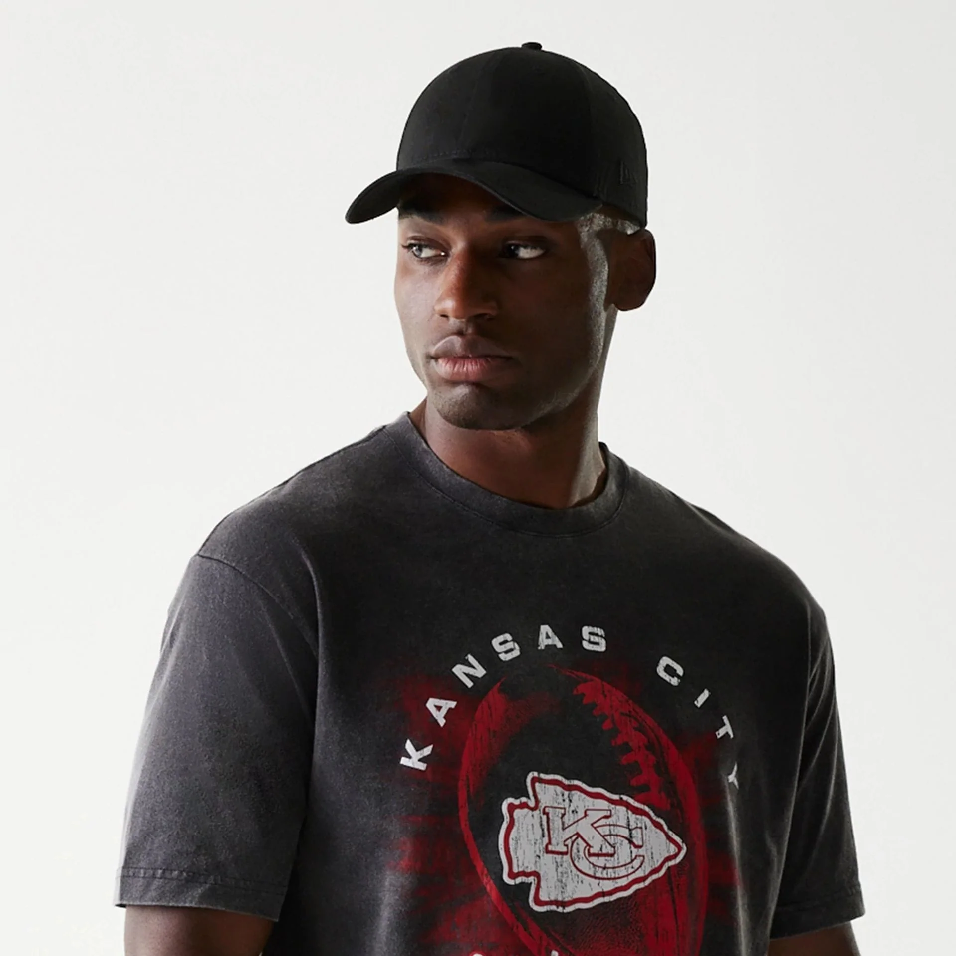 Kansas City Chiefs NFL Sport Night Black T-Shirt - Image 6
