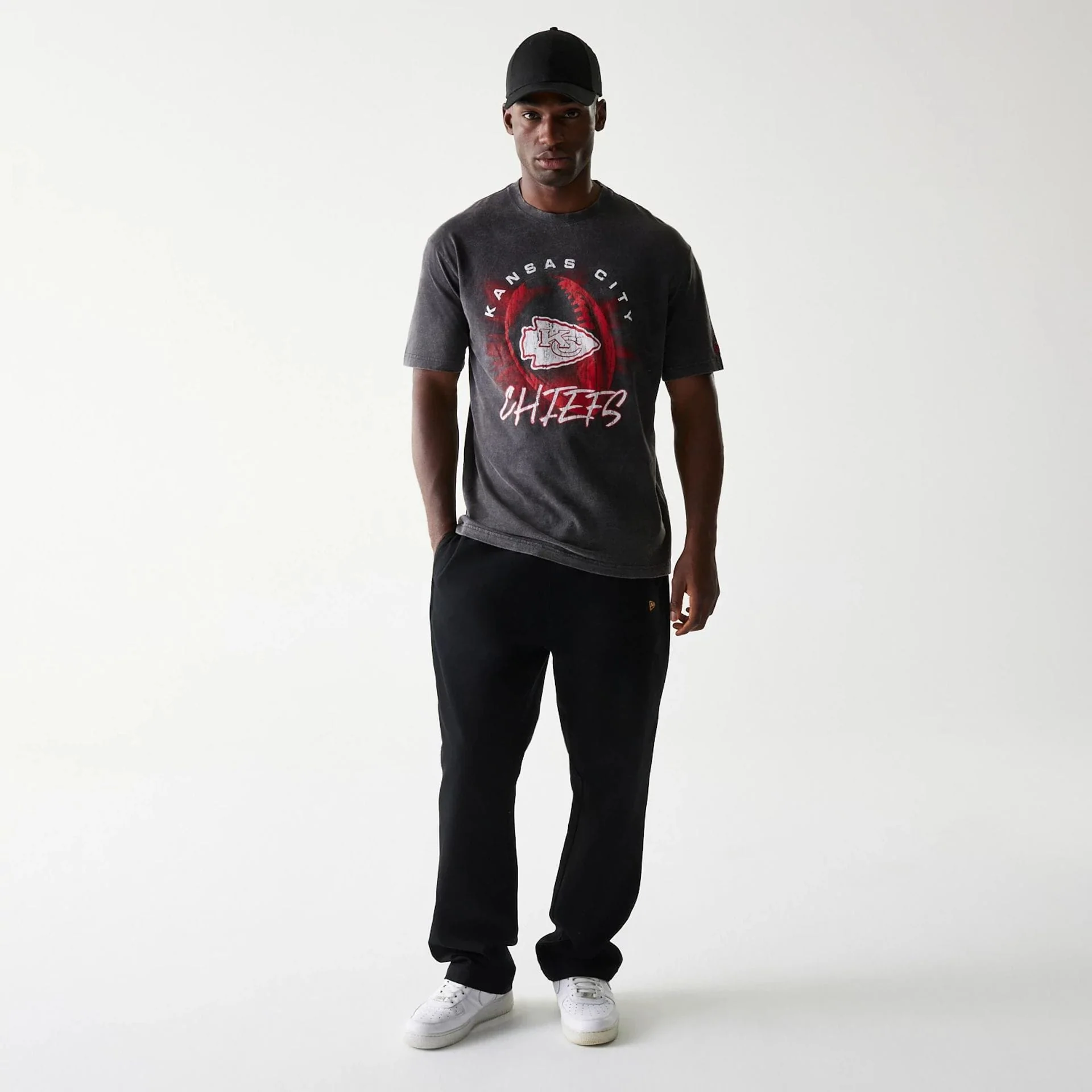 Kansas City Chiefs NFL Sport Night Black T-Shirt - Image 8