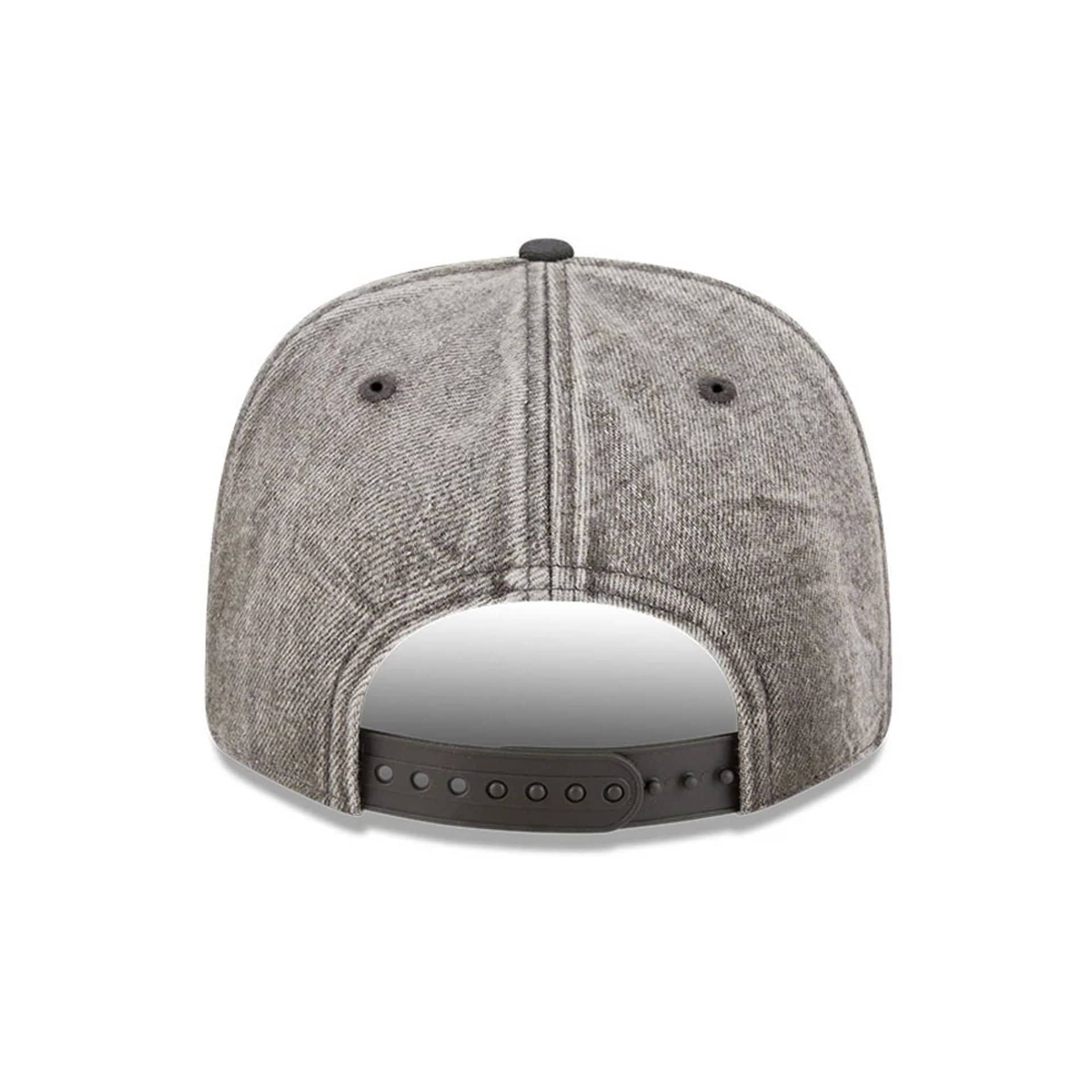Kansas City Chiefs NFL Washed Denim Dark Grey 9SEVENTY Stretch Snap Cap - Image 6
