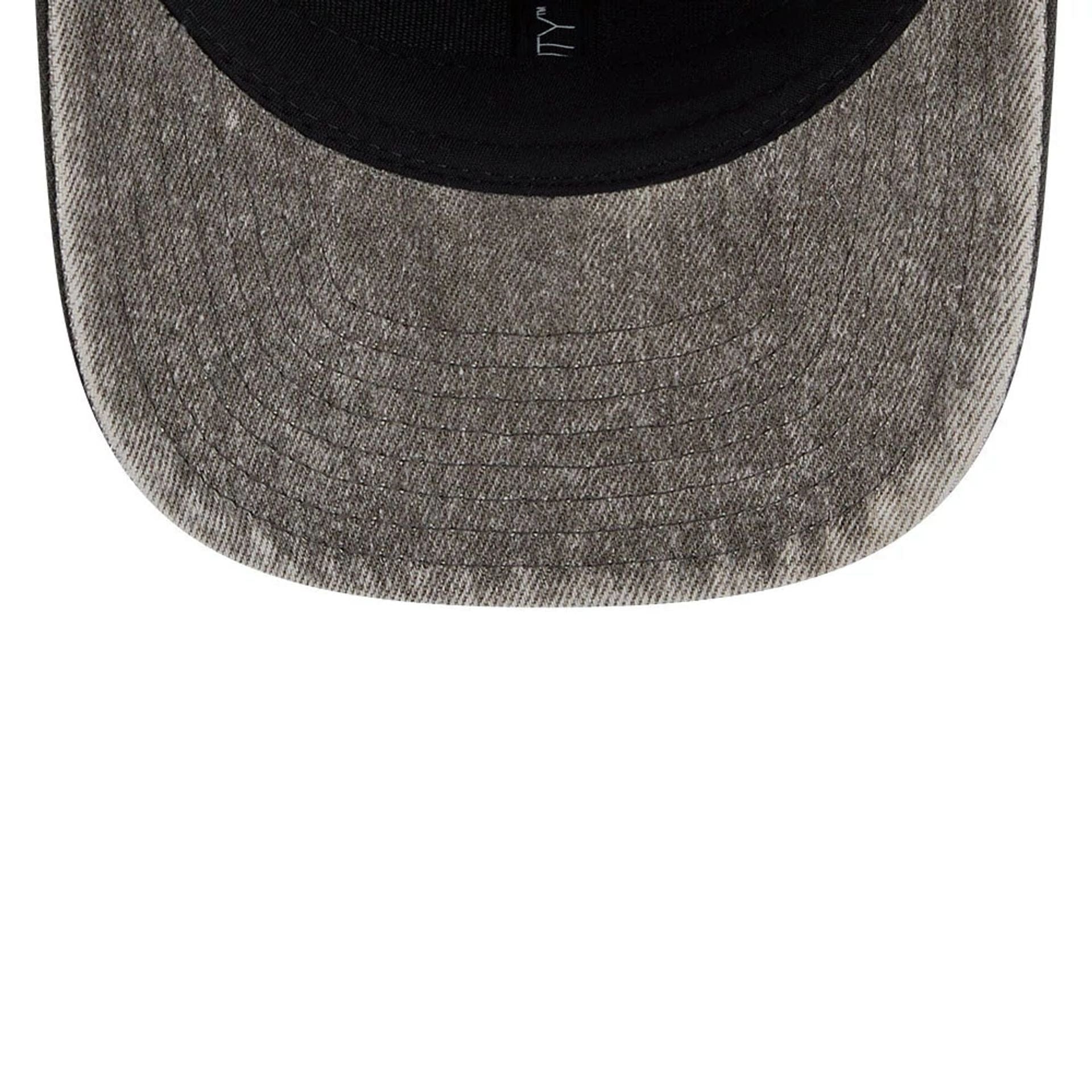 Kansas City Chiefs NFL Washed Denim Dark Grey 9SEVENTY Stretch Snap Cap - Image 7
