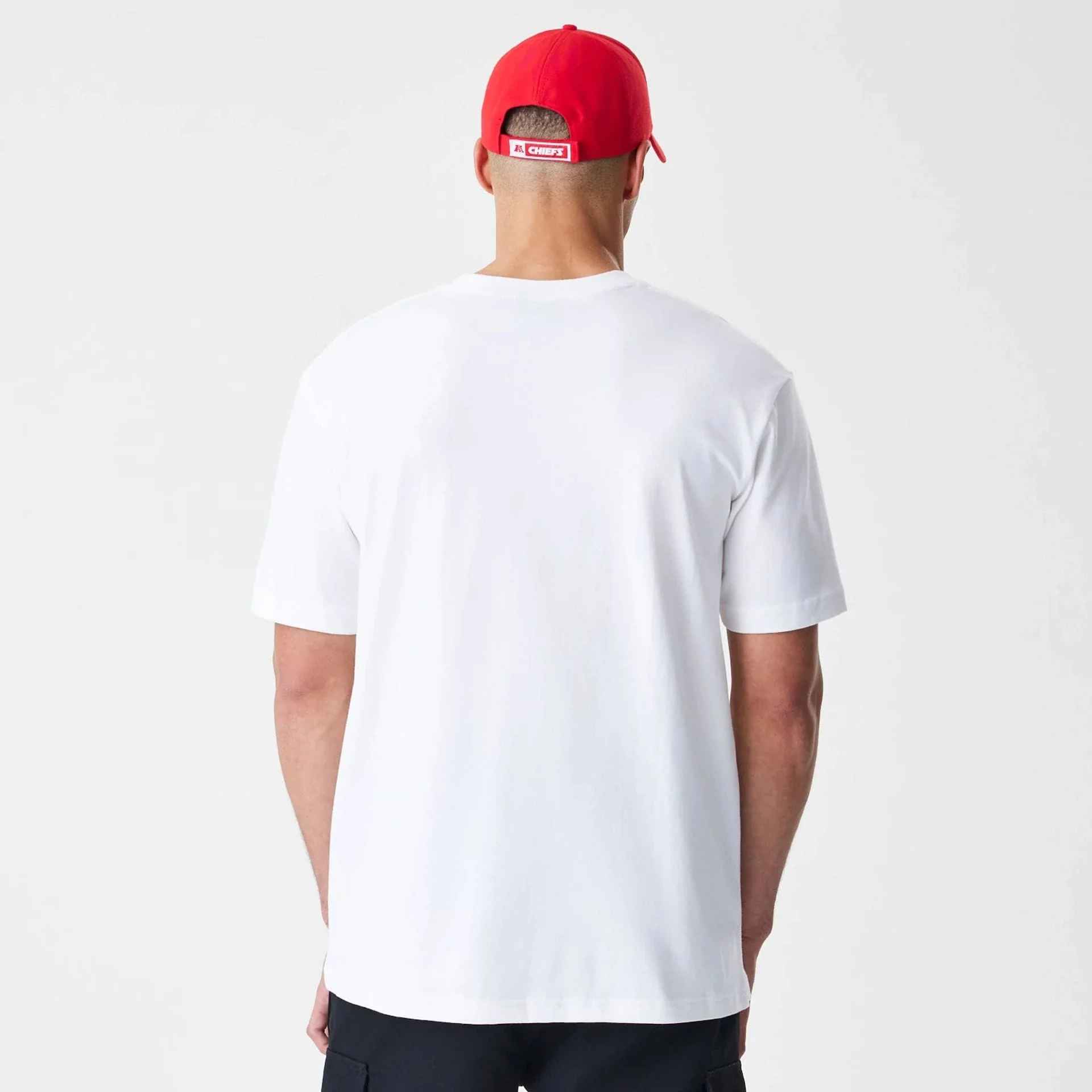 Kansas City Chiefs Throwback Prep White T-Shirt - Image 2