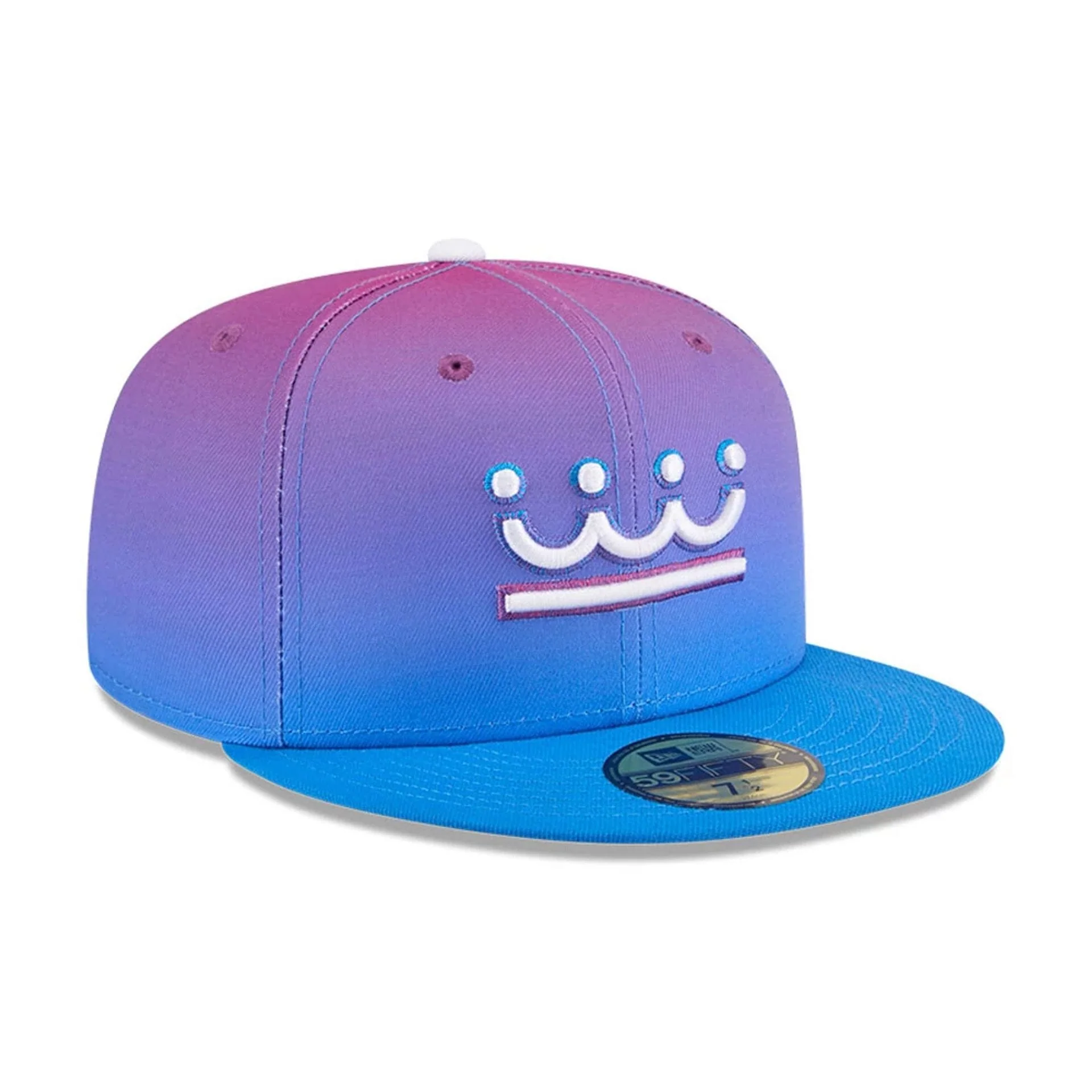 Kansas City Royals MLB City Connect Blue 59FIFTY Fitted Cap - Image 4