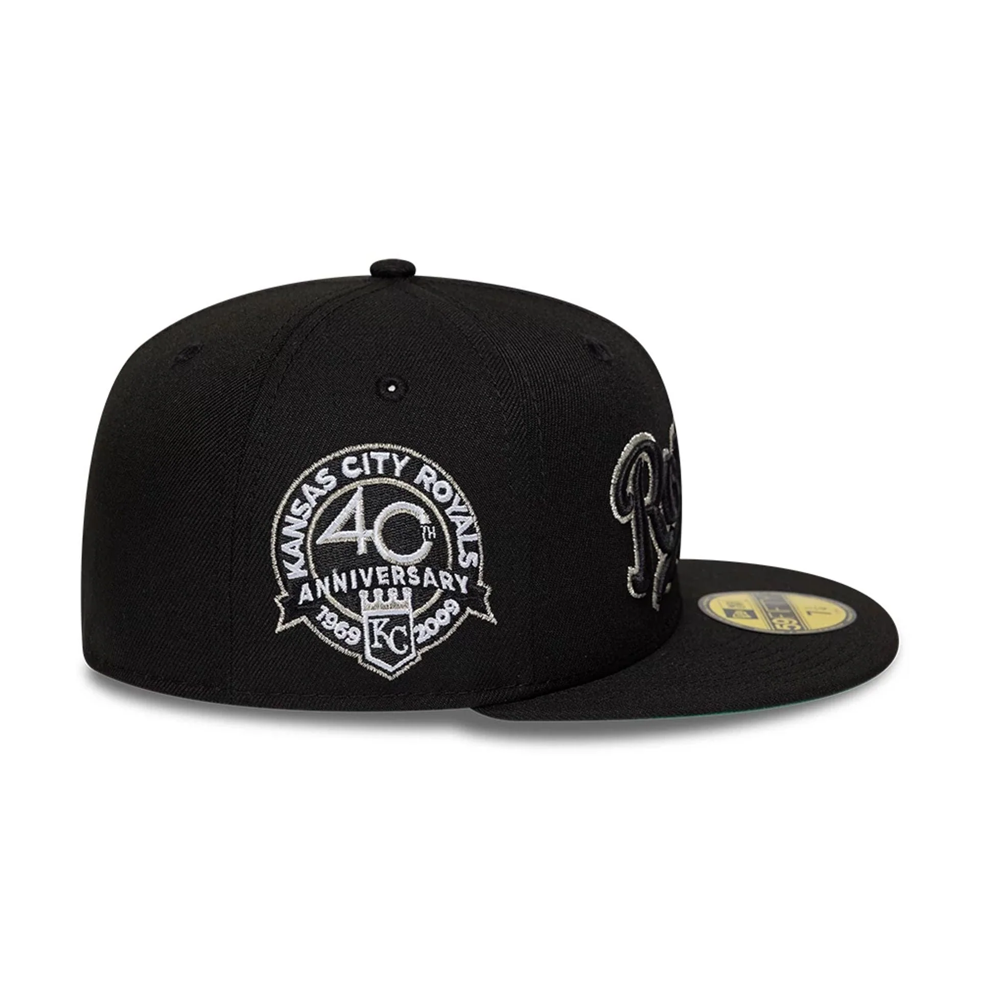 Kansas City Royals MLB Cooperstown Black 59FIFTY Fitted Cap - Image 6