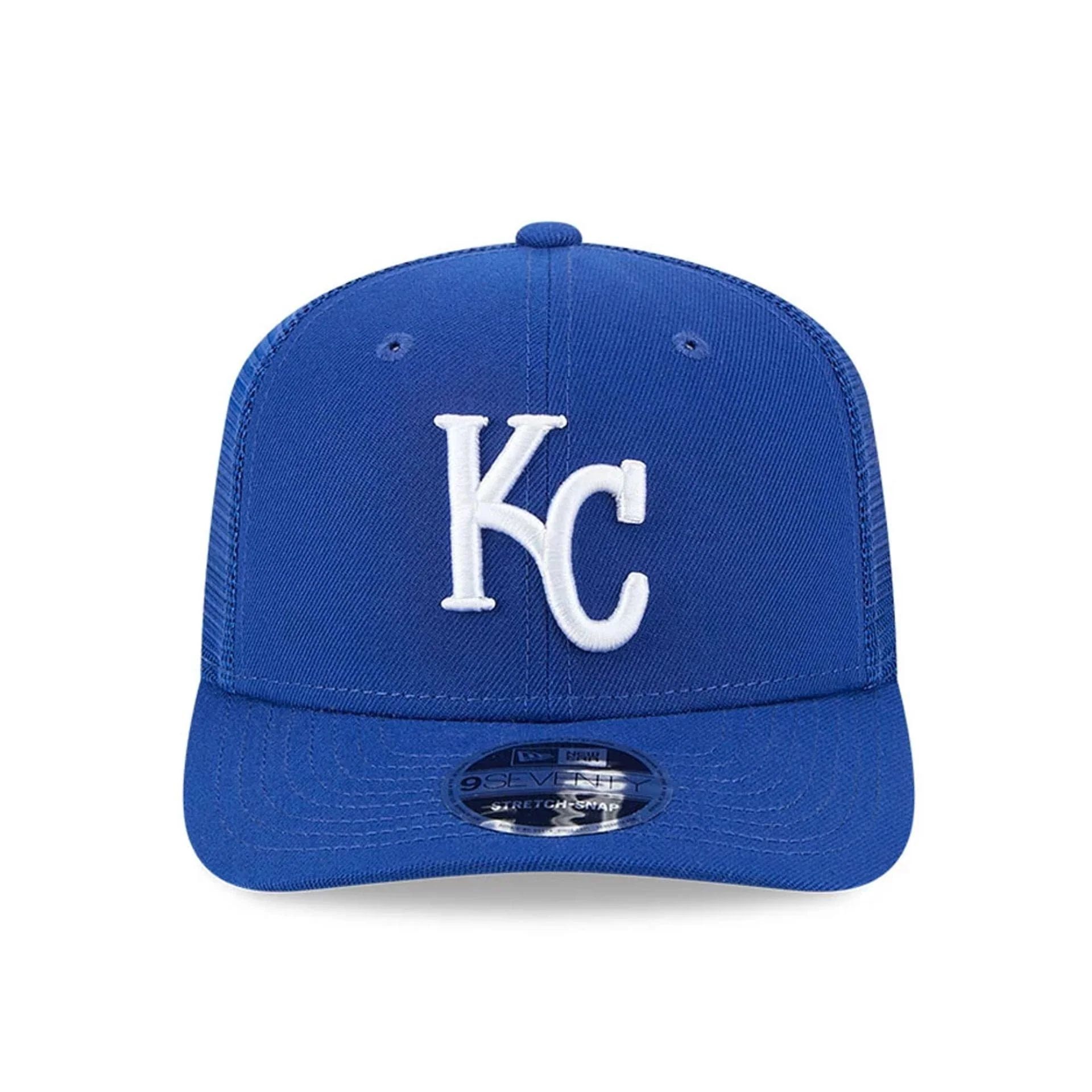 Kansas City Royals MLB Evergreen Blue 9SEVENTY Stretch Snap Adjustable Cap - Image 3