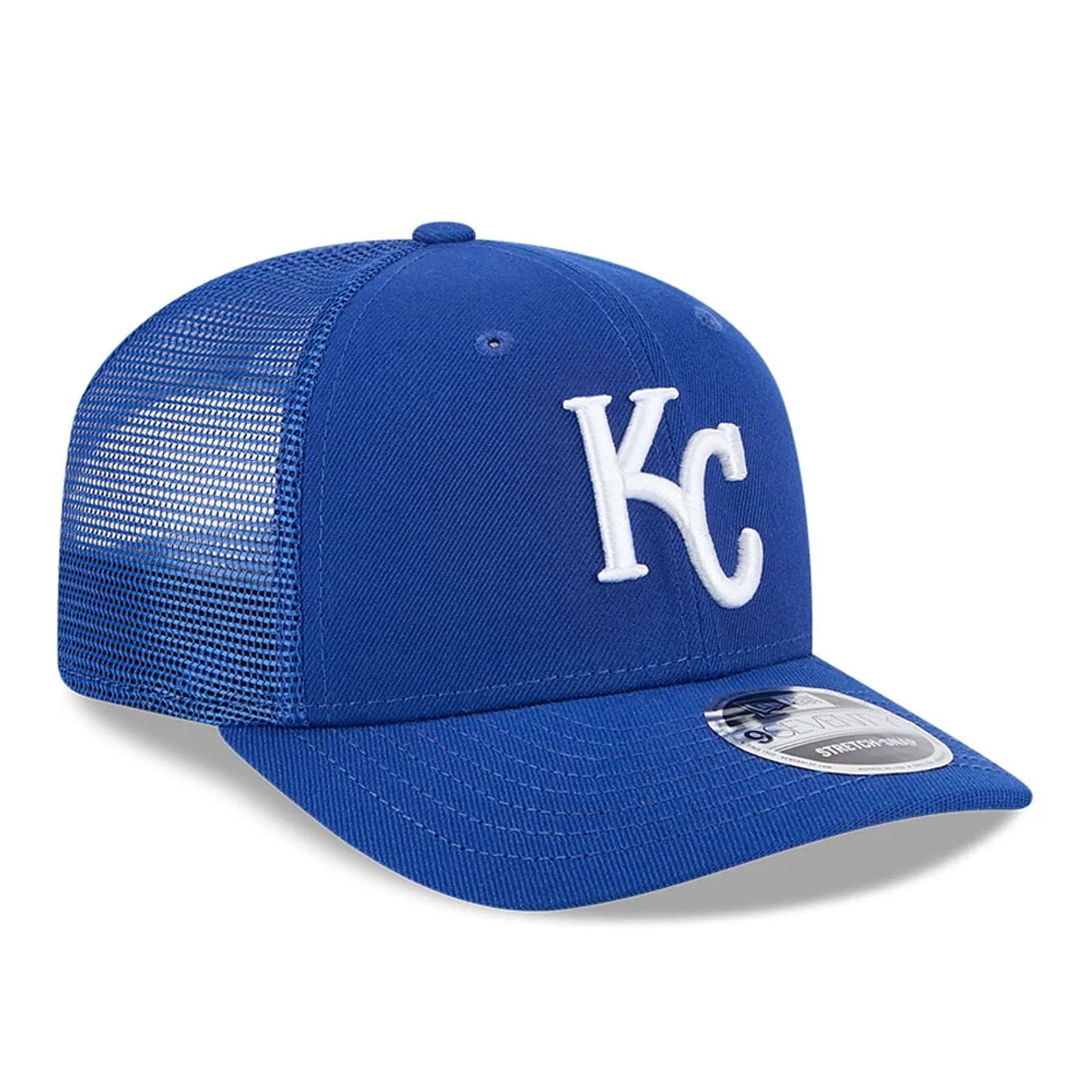 Kansas City Royals MLB Evergreen Blue 9SEVENTY Stretch Snap Adjustable Cap - Image 4