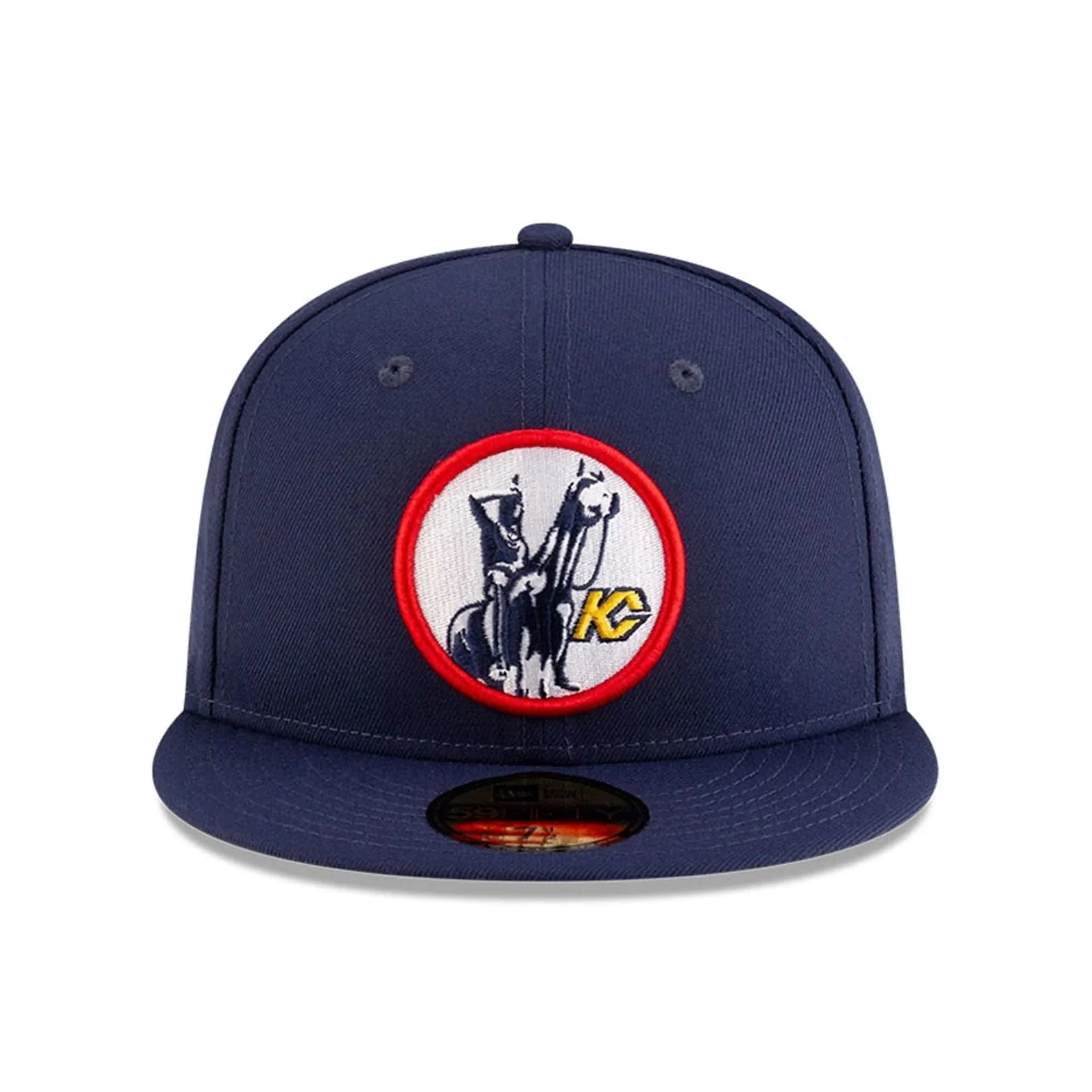 Kansas City Scouts NHL Basic Navy 59FIFTY Fitted Cap - Image 3