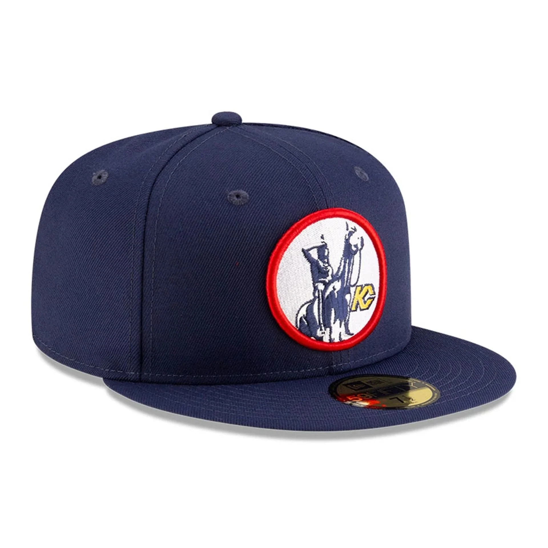 Kansas City Scouts NHL Basic Navy 59FIFTY Fitted Cap - Image 4