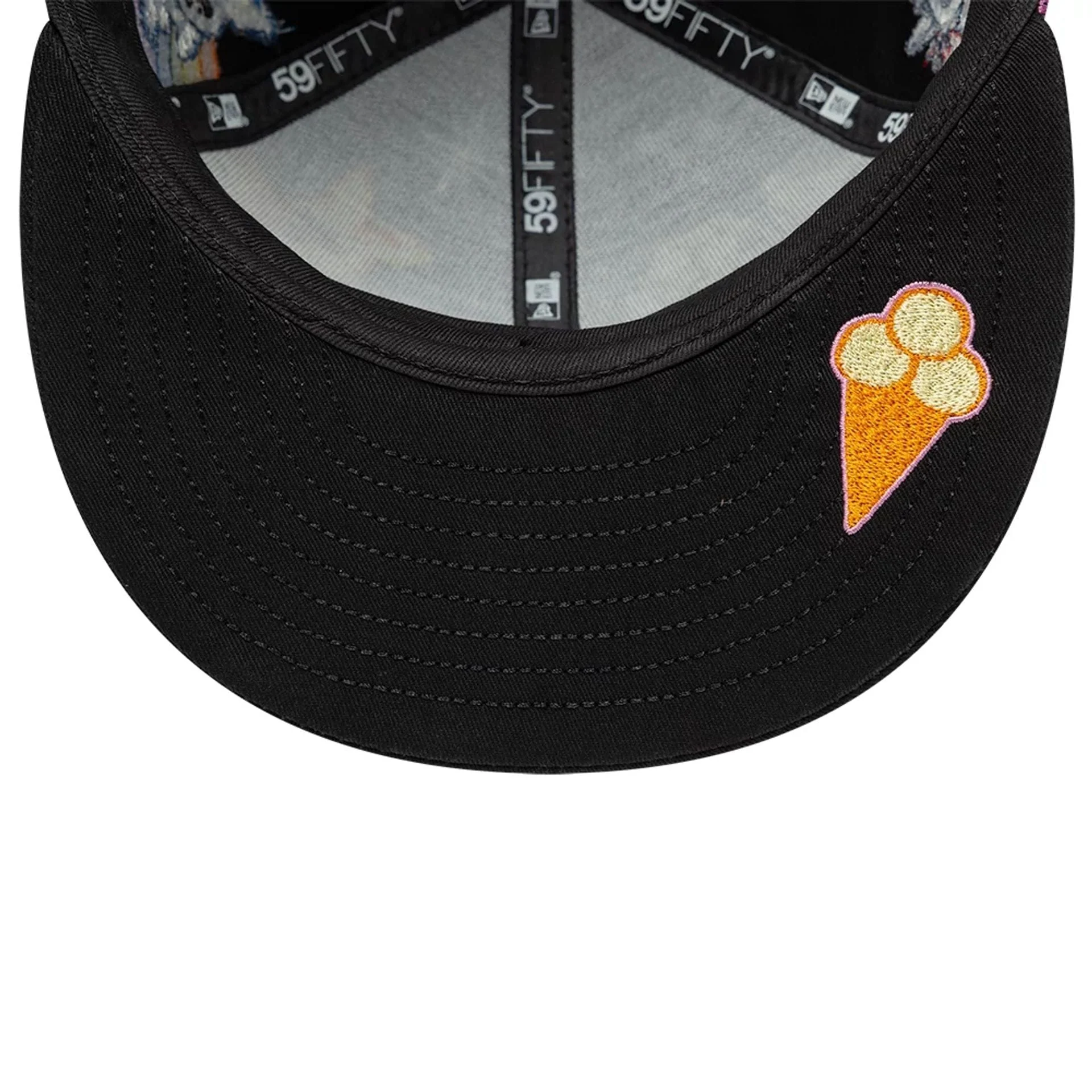 Kenzo X New Era Black 59FIFTY Fitted Cap - Image 2