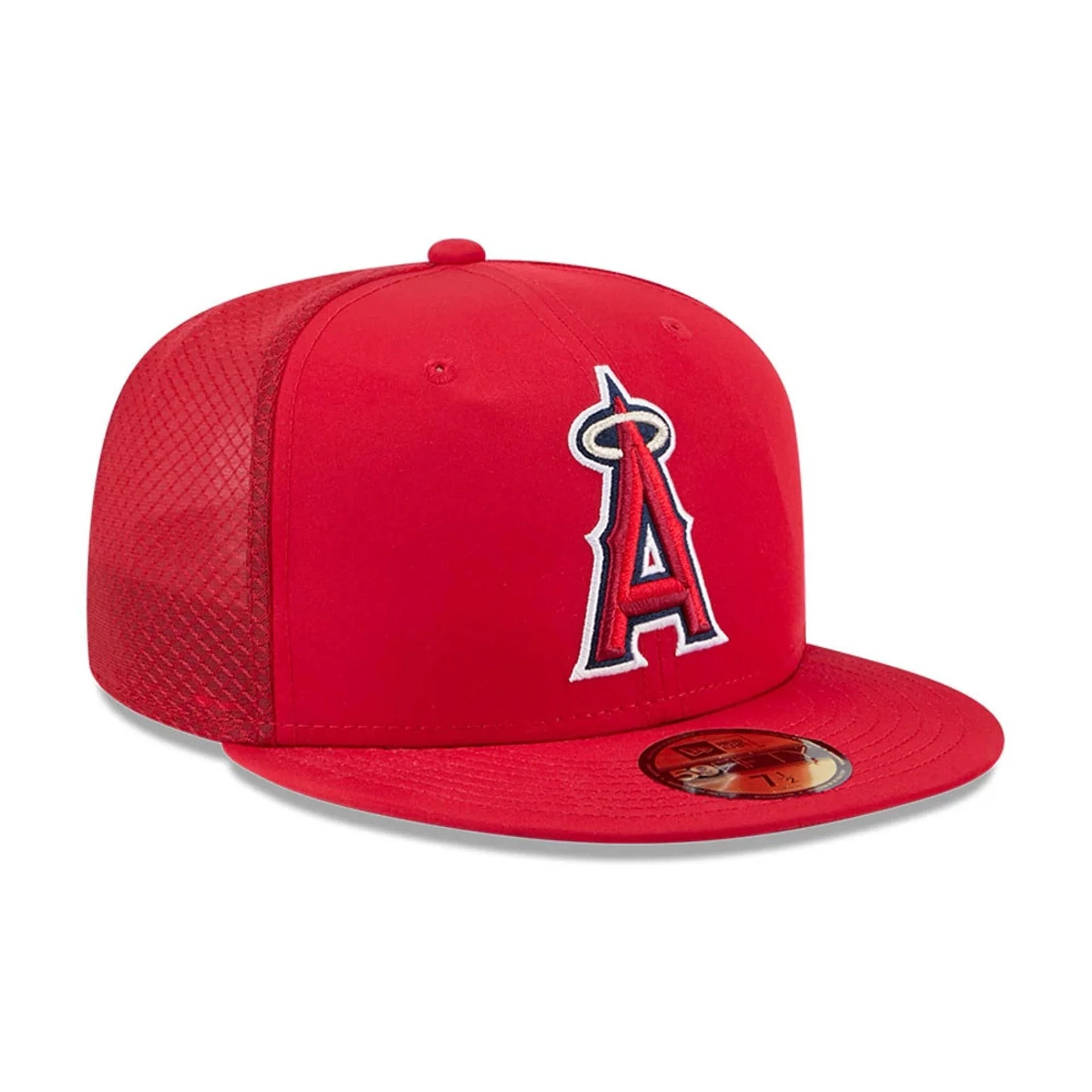 LA Angels MLB Batting Practice 2026 Red 59FIFTY Fitted Cap - Image 3