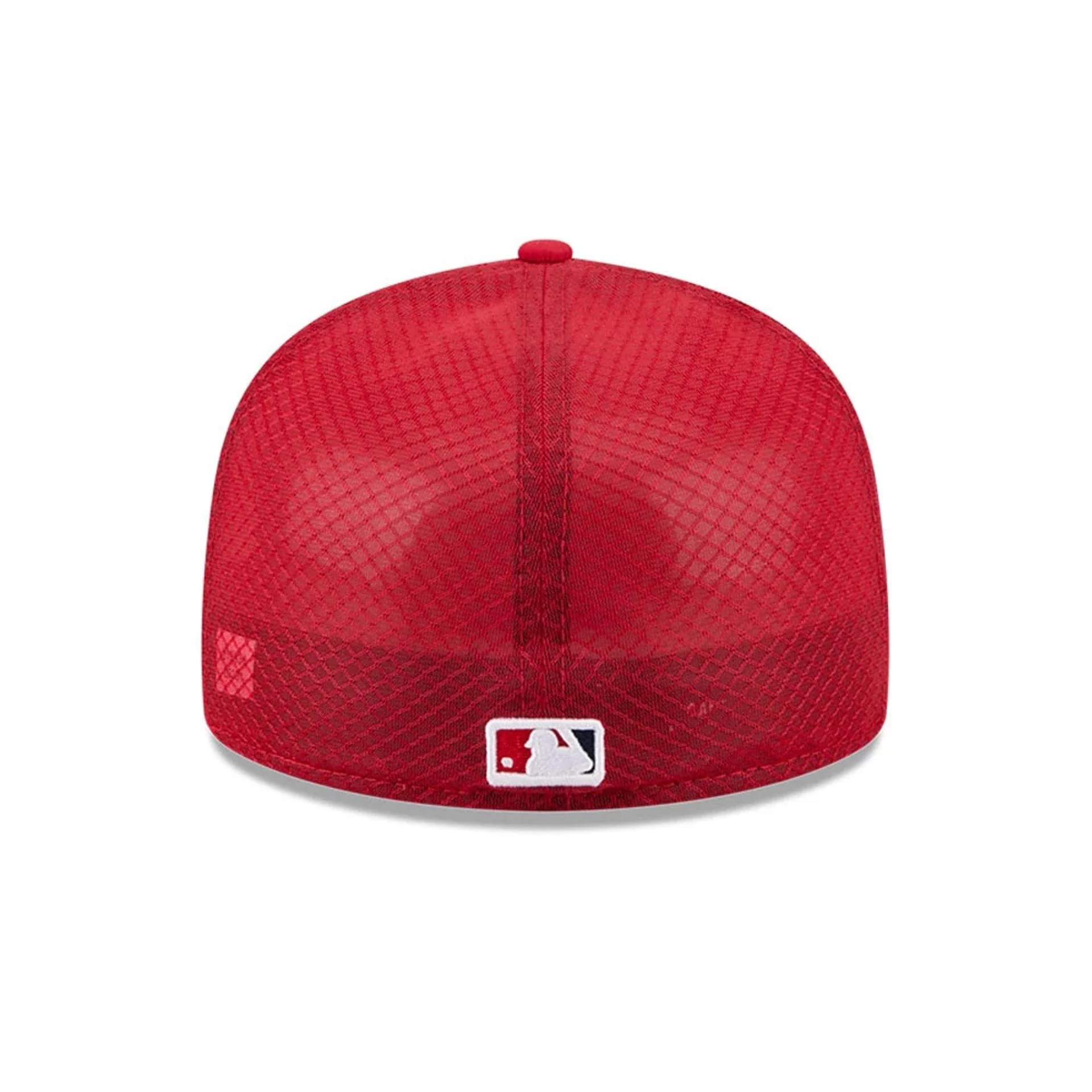 LA Angels MLB Batting Practice 2026 Red 59FIFTY Fitted Cap - Image 4