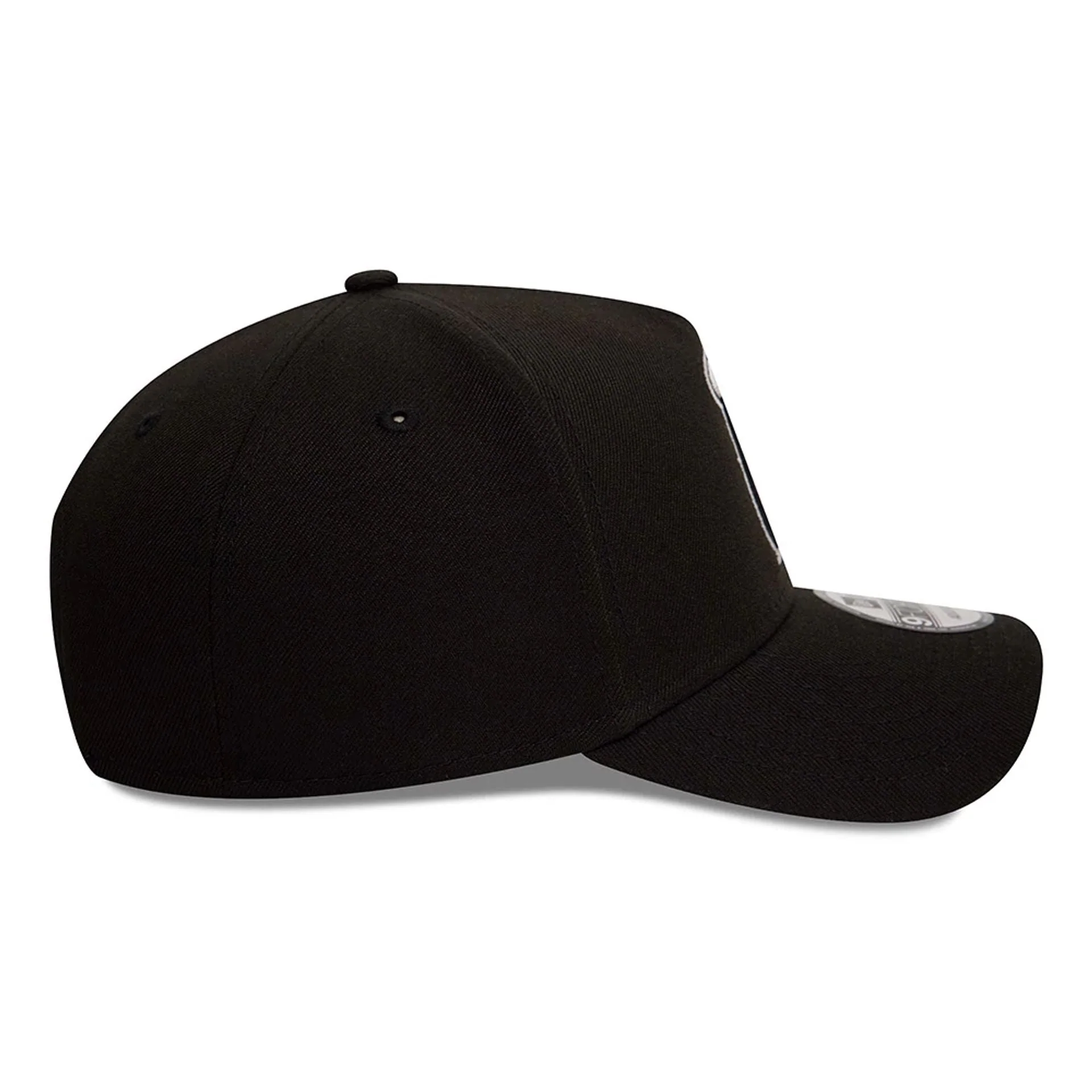 LA Angels MLB Black White Black 9FORTY A-Frame Cap - Image 5