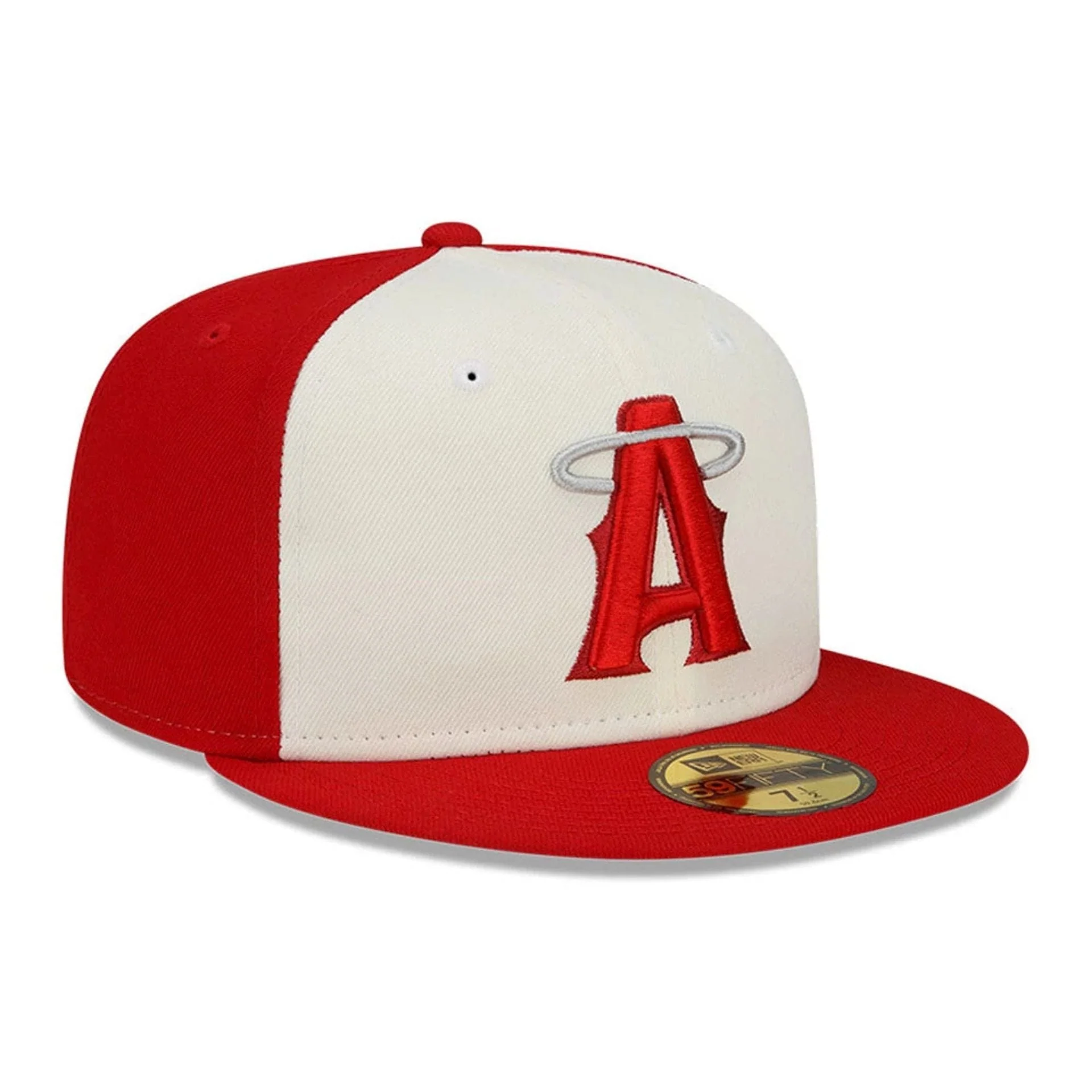 LA Angels MLB City Connect Red 59FIFTY Fitted Cap - Image 4