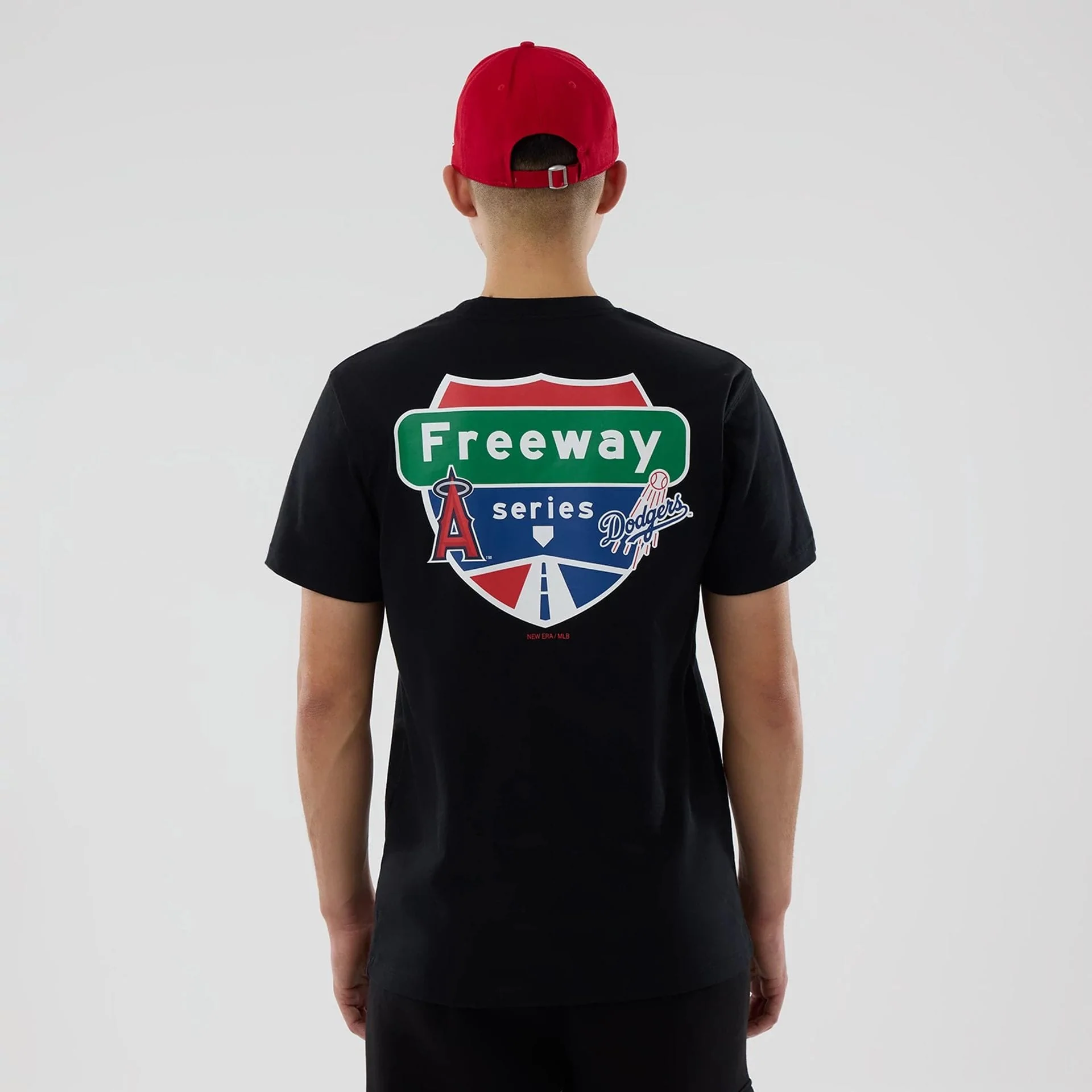 LA Angels MLB City Series Black T-Shirt - Image 2