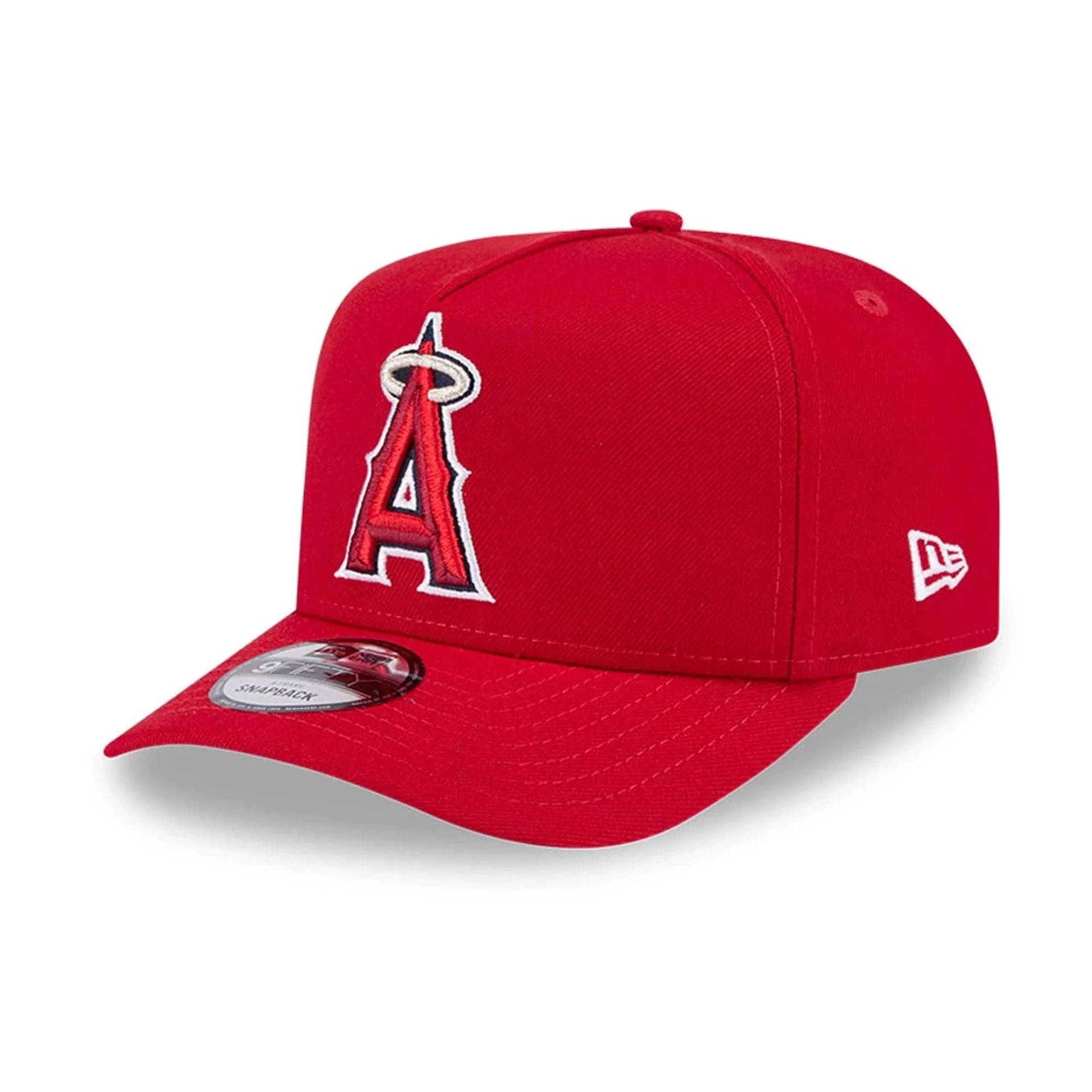 LA Angels MLB Evergreen Red 9FIFTY A-Frame Snapback Adjustable Cap - Image 4