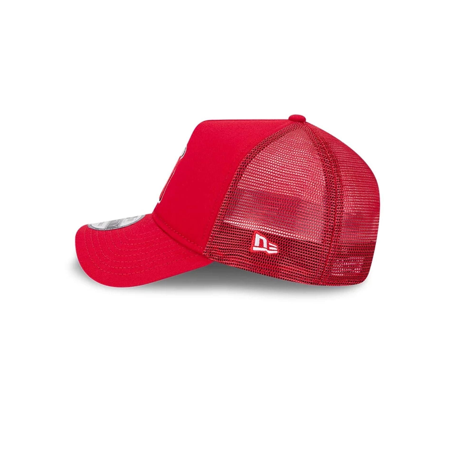 LA Angels MLB Evergreen Red 9FORTY A-Frame Adjustable Cap - Image 4