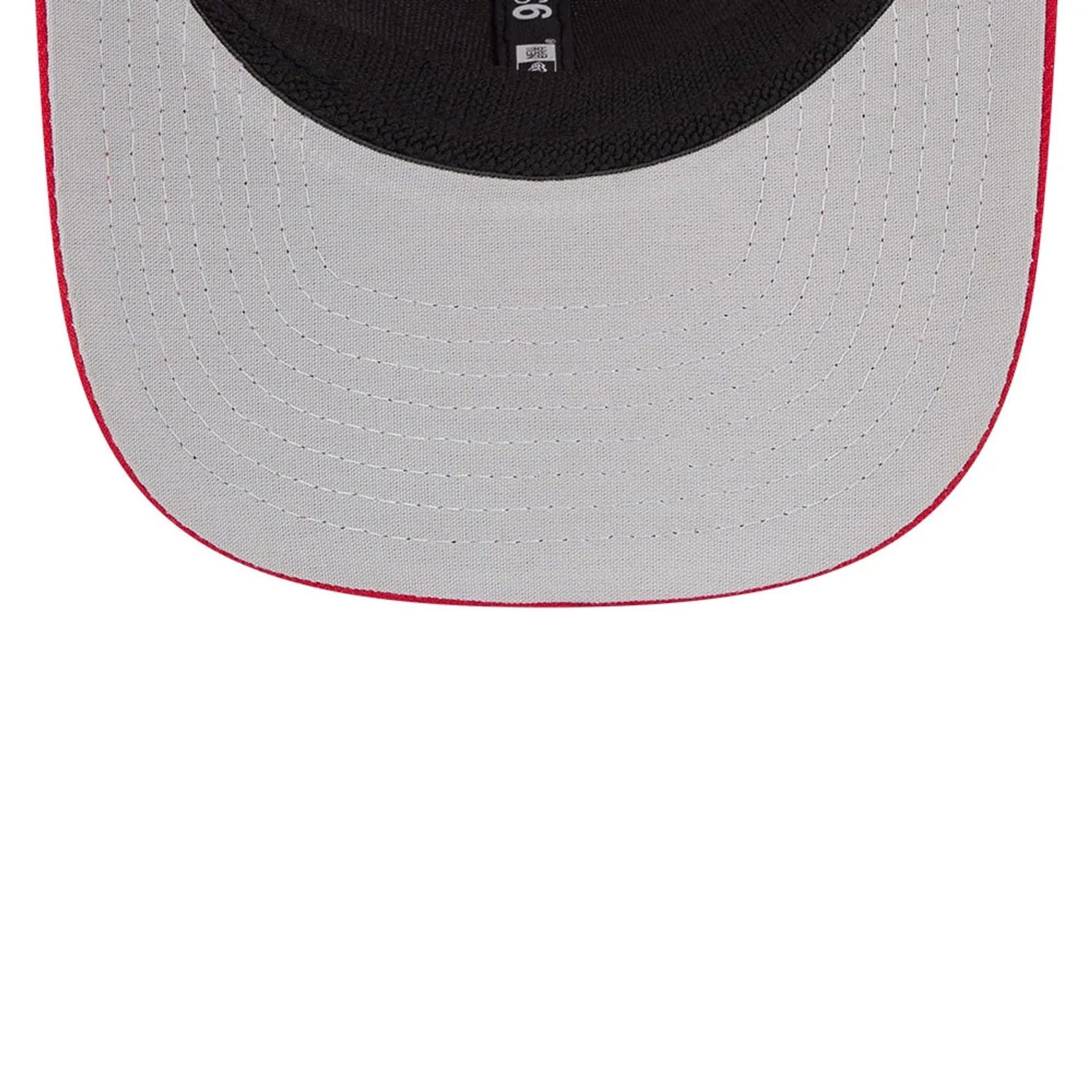 LA Angels MLB Evergreen Red 9SEVENTY Stretch Snap Adjustable Cap - Image 2