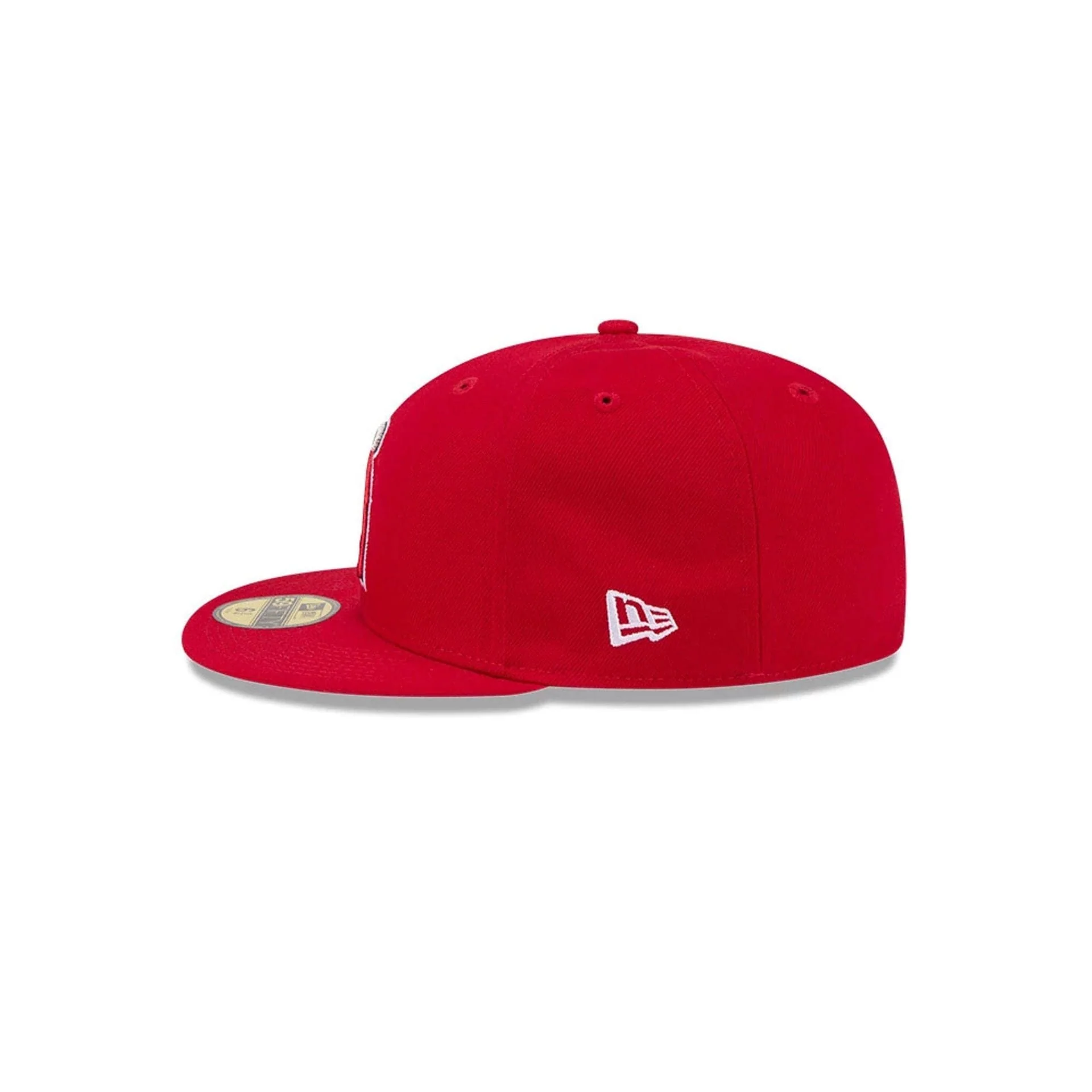 LA Angels MLB Hidden Hit Red 59FIFTY Fitted Cap - Image 6