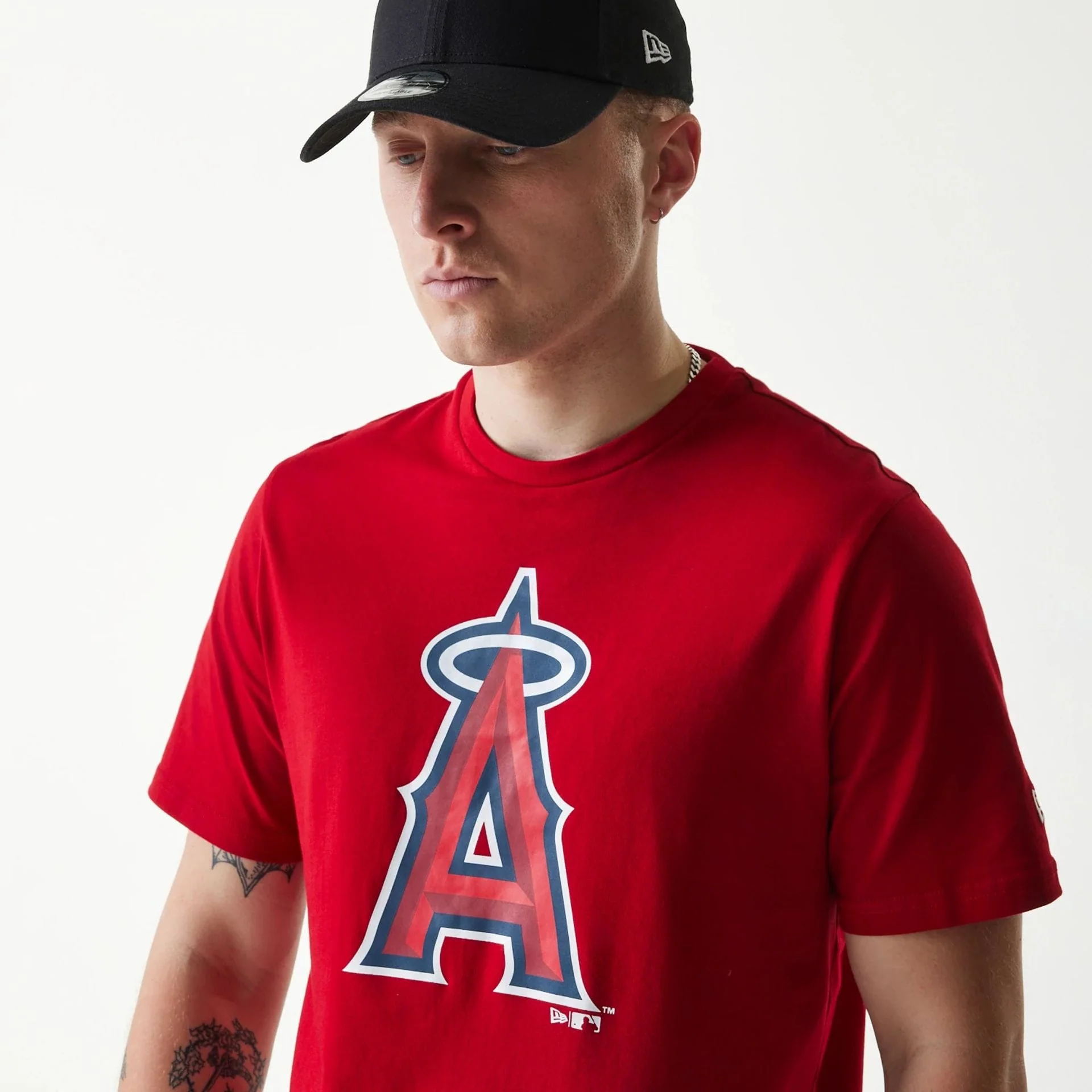 LA Angels MLB Regular Red T-Shirt - Image 3