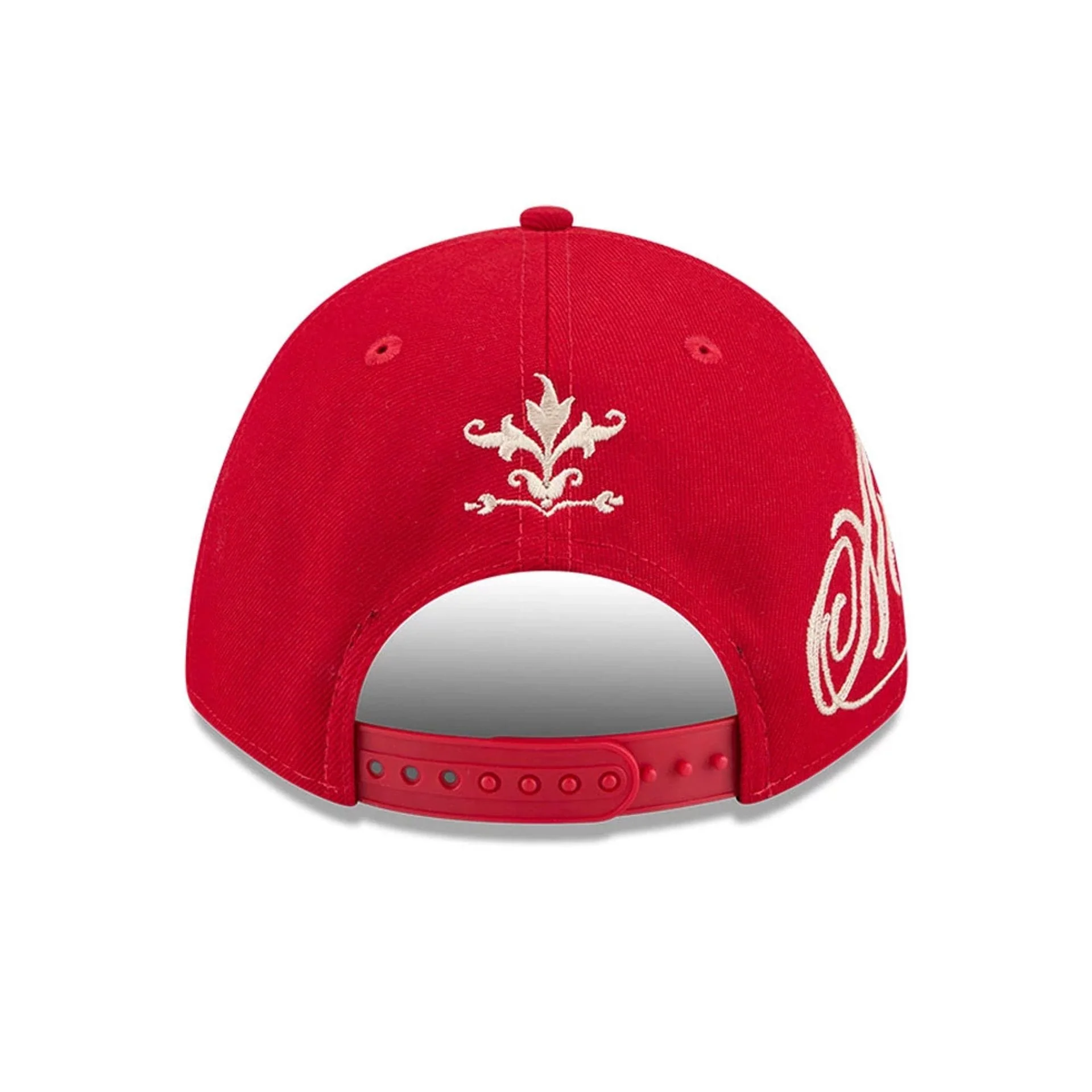 LA Angels MLB Script Red 9FORTY M-Crown A-Frame Adjustable Cap - Image 3