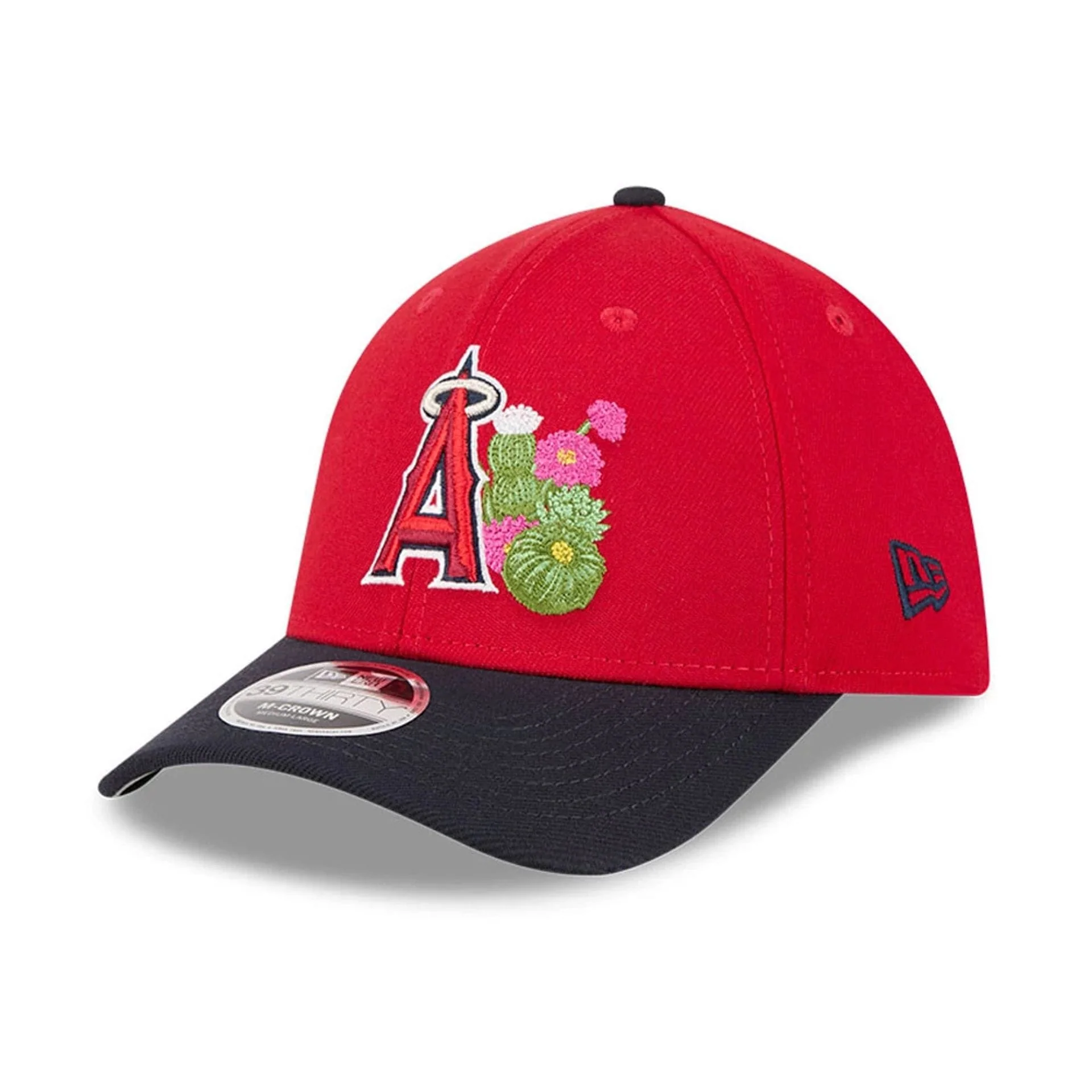 LA Angels MLB Spring Training 2026 Red 39THIRTY M-Crown Stretch Fit Cap - Image 4