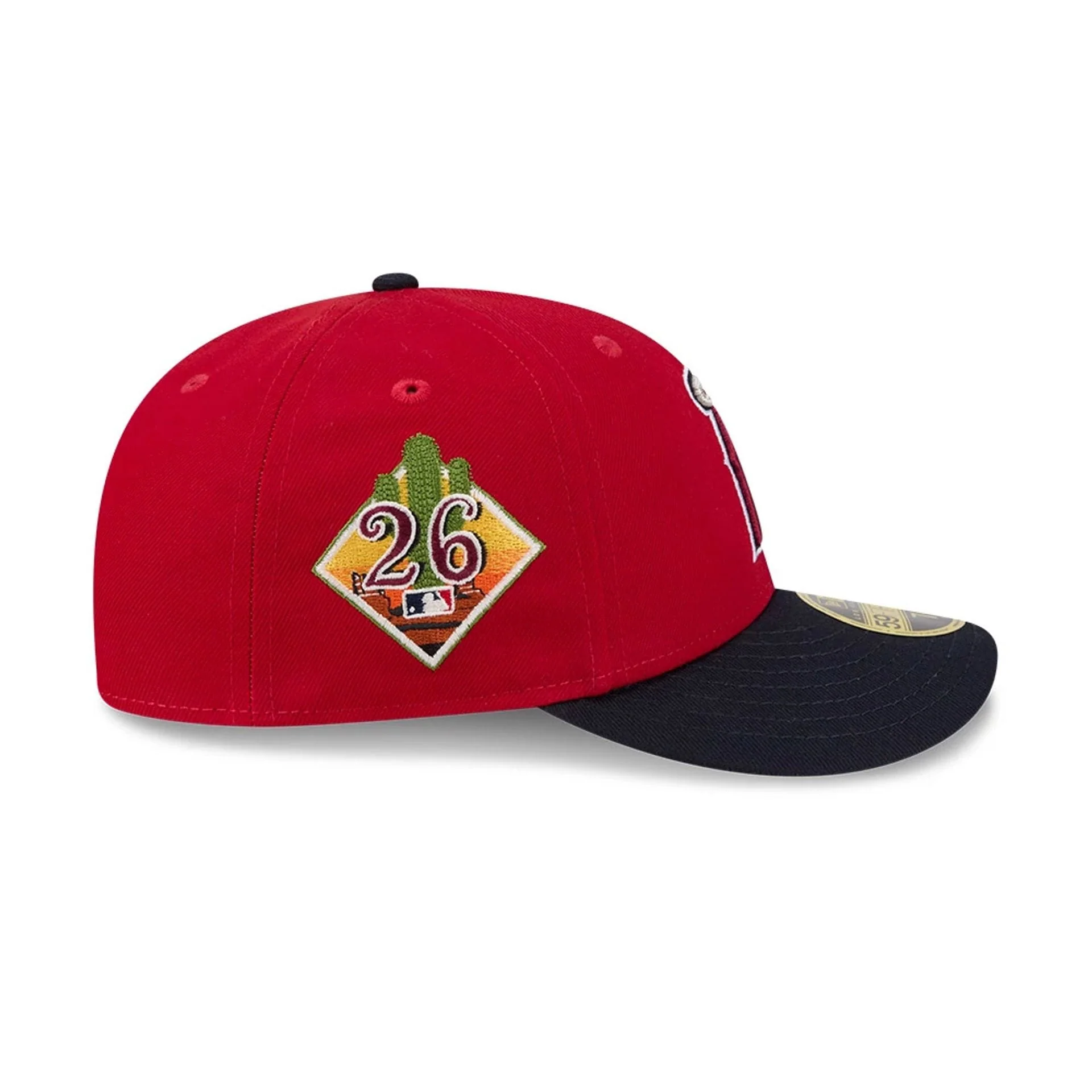 LA Angels MLB Spring Training 2026 Red Low Profile 59FIFTY Fitted Cap - Image 5