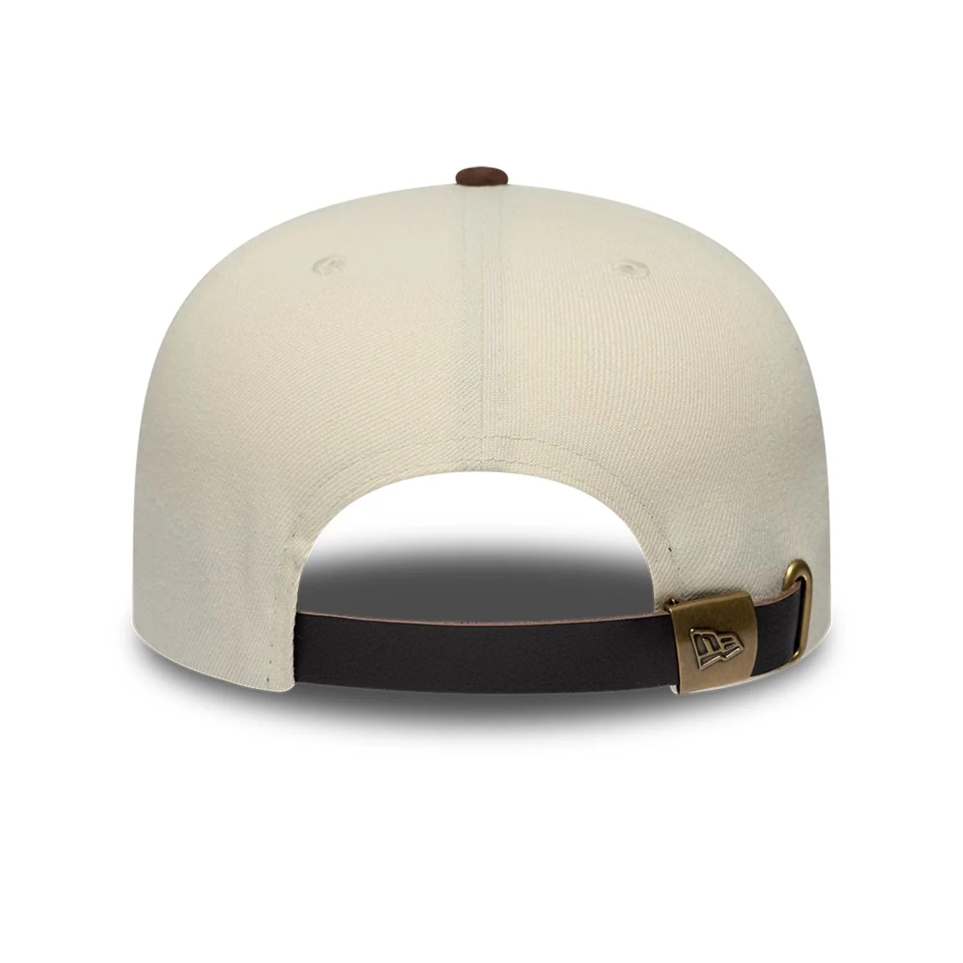 LA Angels MLB Suede Visor Cream 9FIFTY A-Frame Adjustable Cap - Image 2