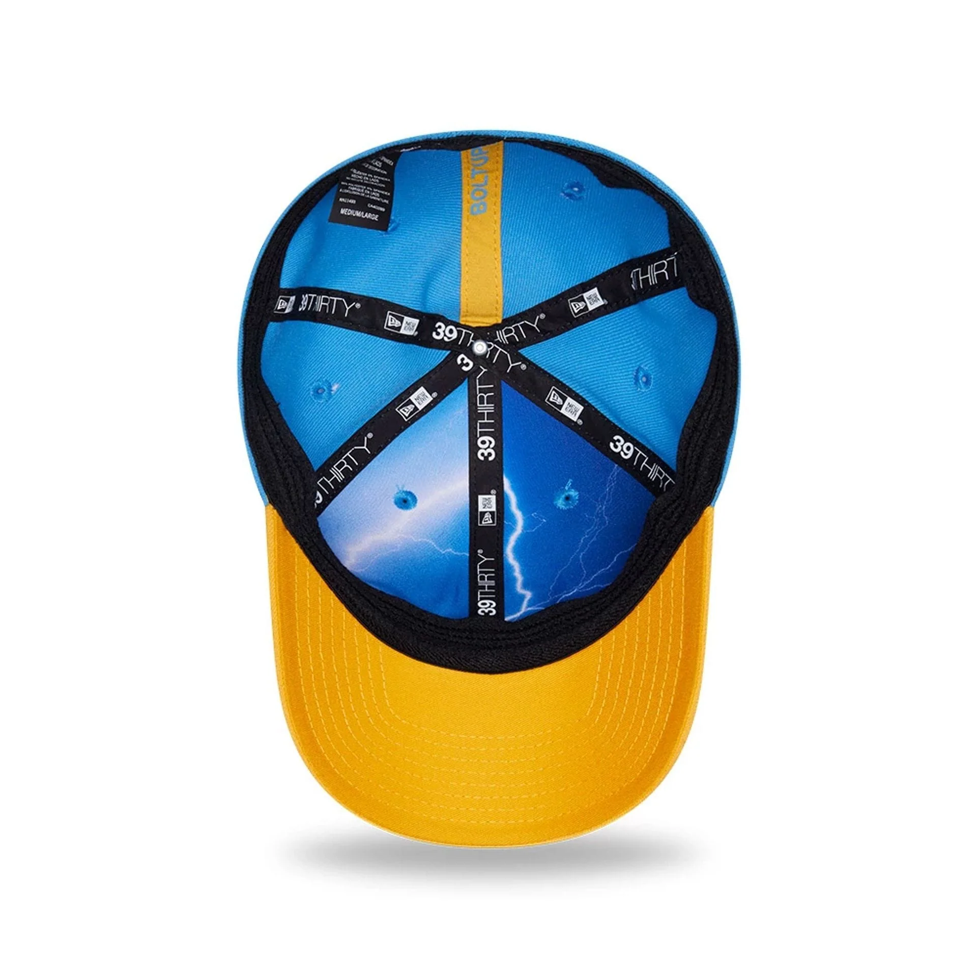 LA Chargers NFL Draft 2026 Blue 39THIRTY M-Crown Stretch Fit Cap - Image 7