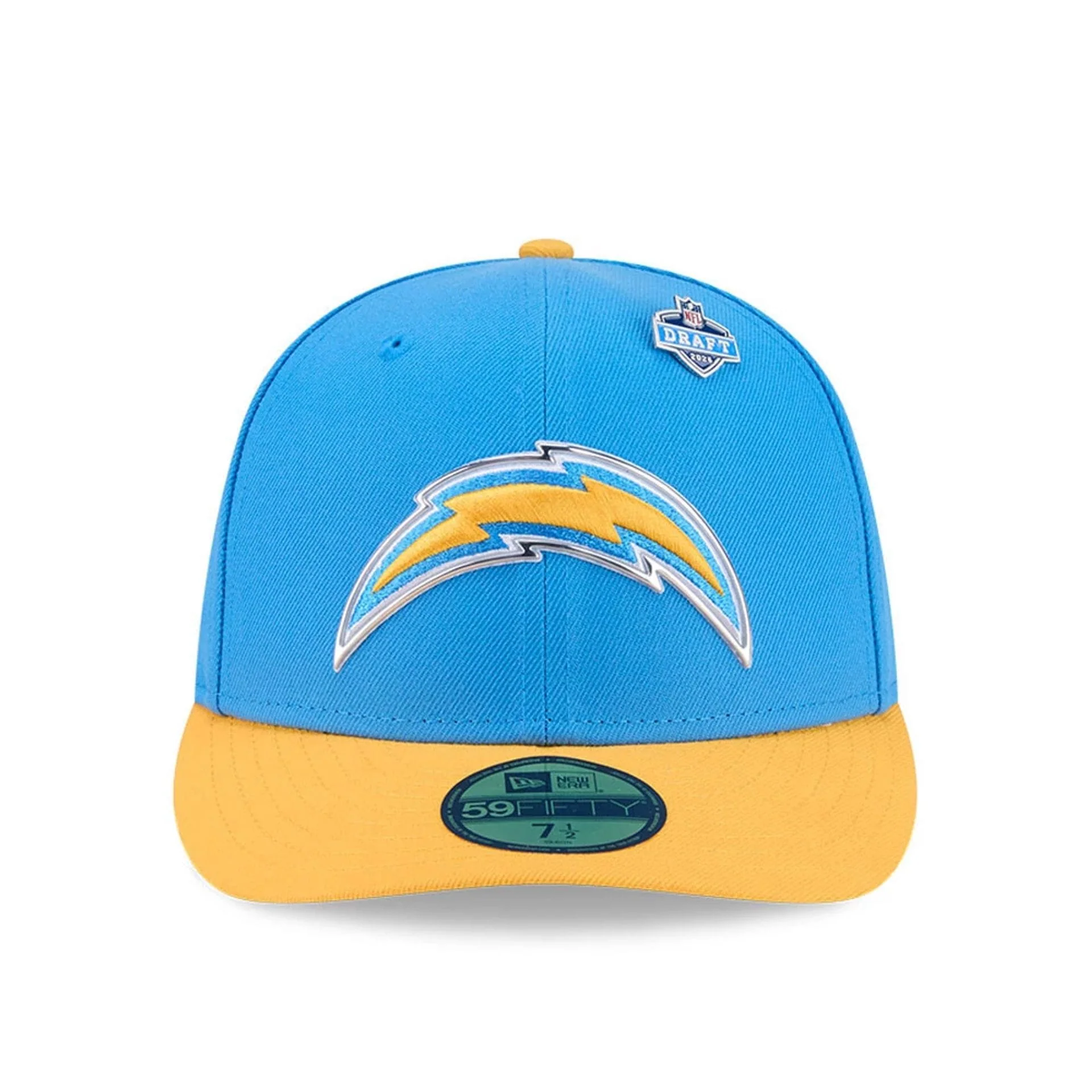 LA Chargers NFL Draft 2026 Blue 59FIFTY Fitted Cap - Image 3