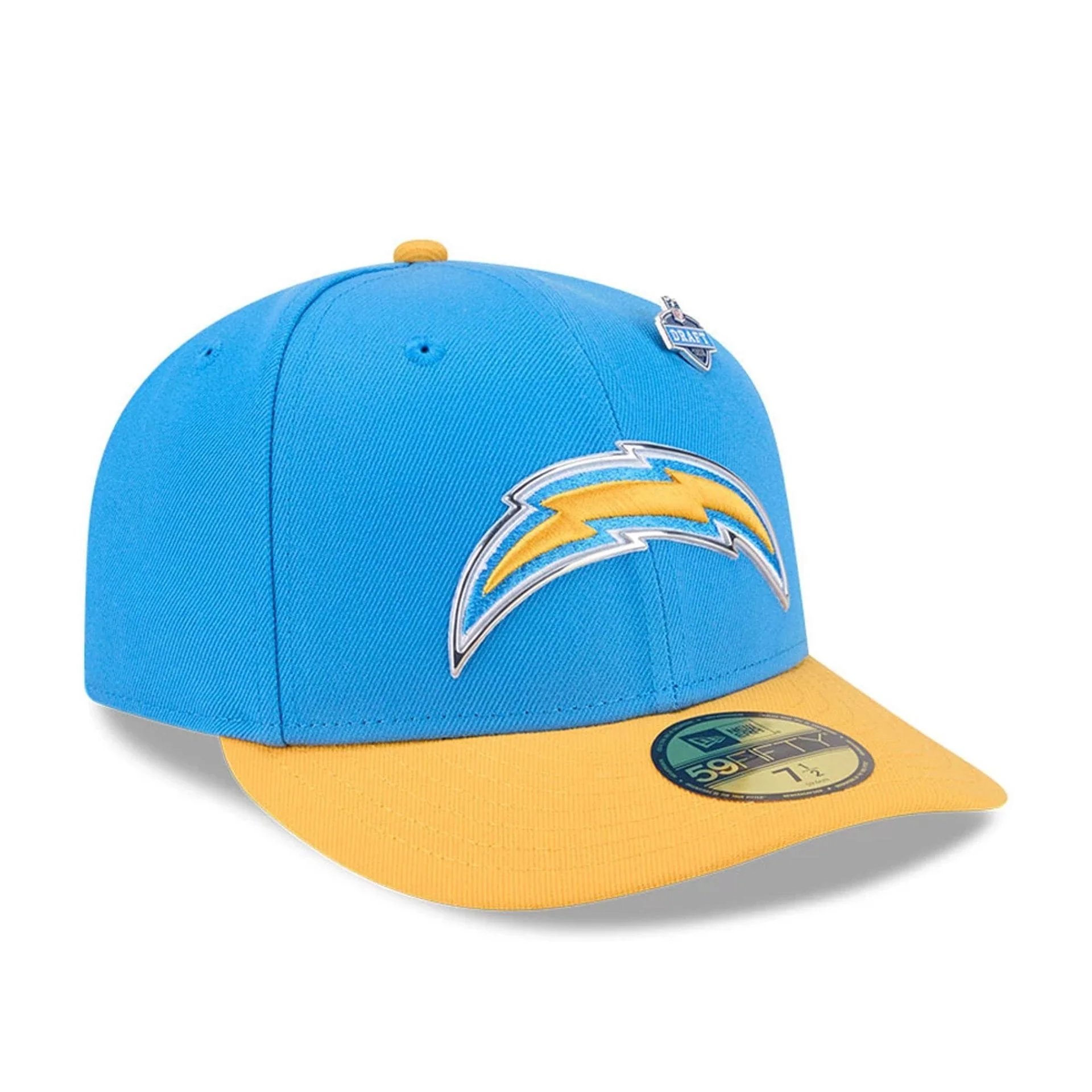LA Chargers NFL Draft 2026 Blue 59FIFTY Fitted Cap - Image 4
