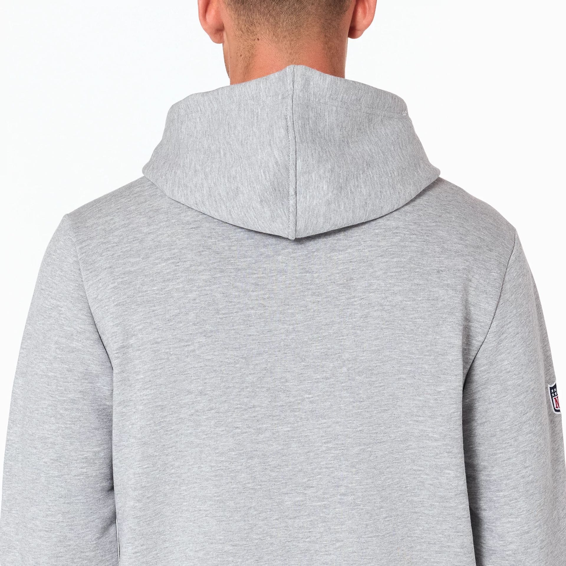 LA Chargers NFL Grey Pullover Hoodie - Image 4