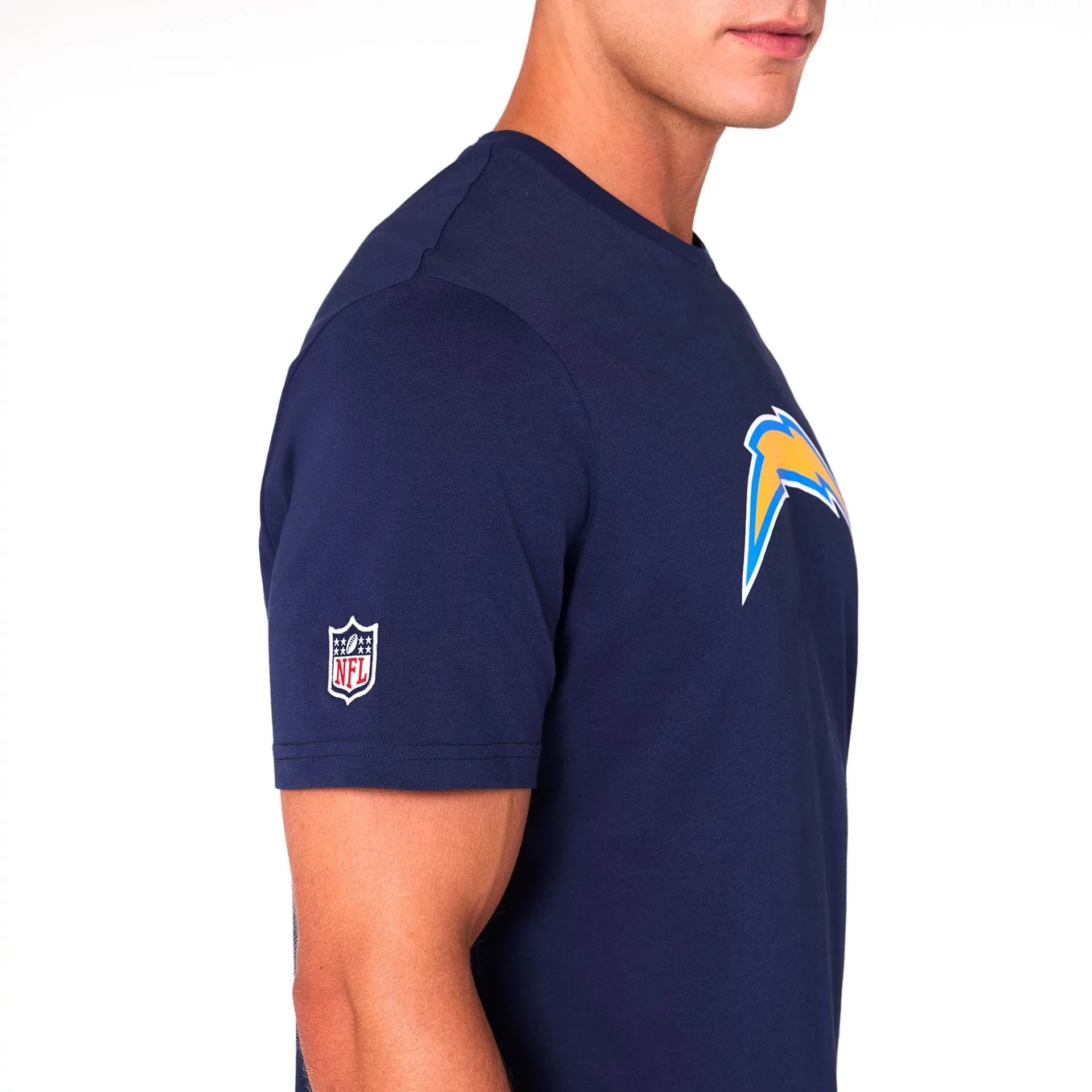 LA Chargers NFL Grey T-Shirt - Image 3