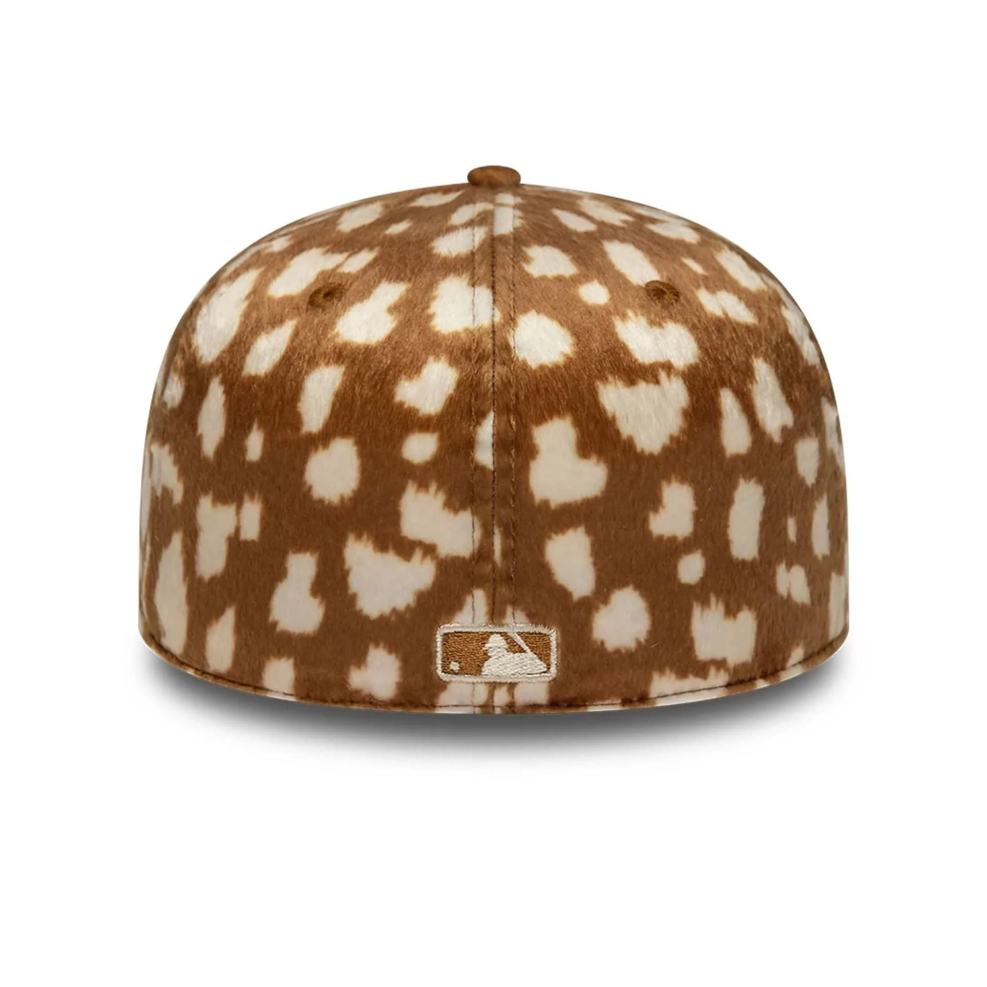 LA Dodgers Animal Print Dark Beige 59FIFTY Fitted Cap - Image 6