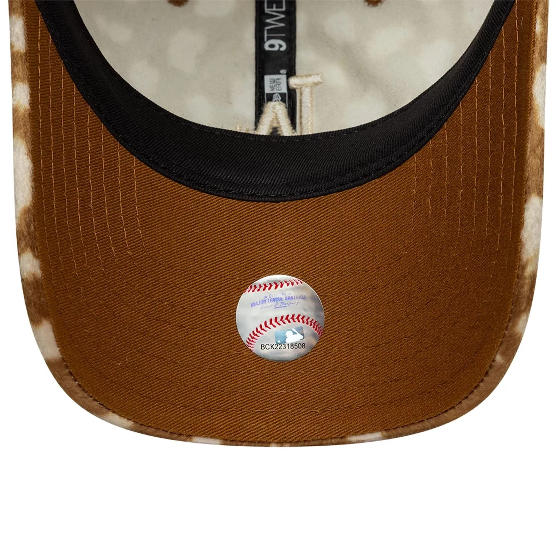 LA Dodgers Animal Print Dark Beige 9TWENTY Adjustable Cap - Image 7