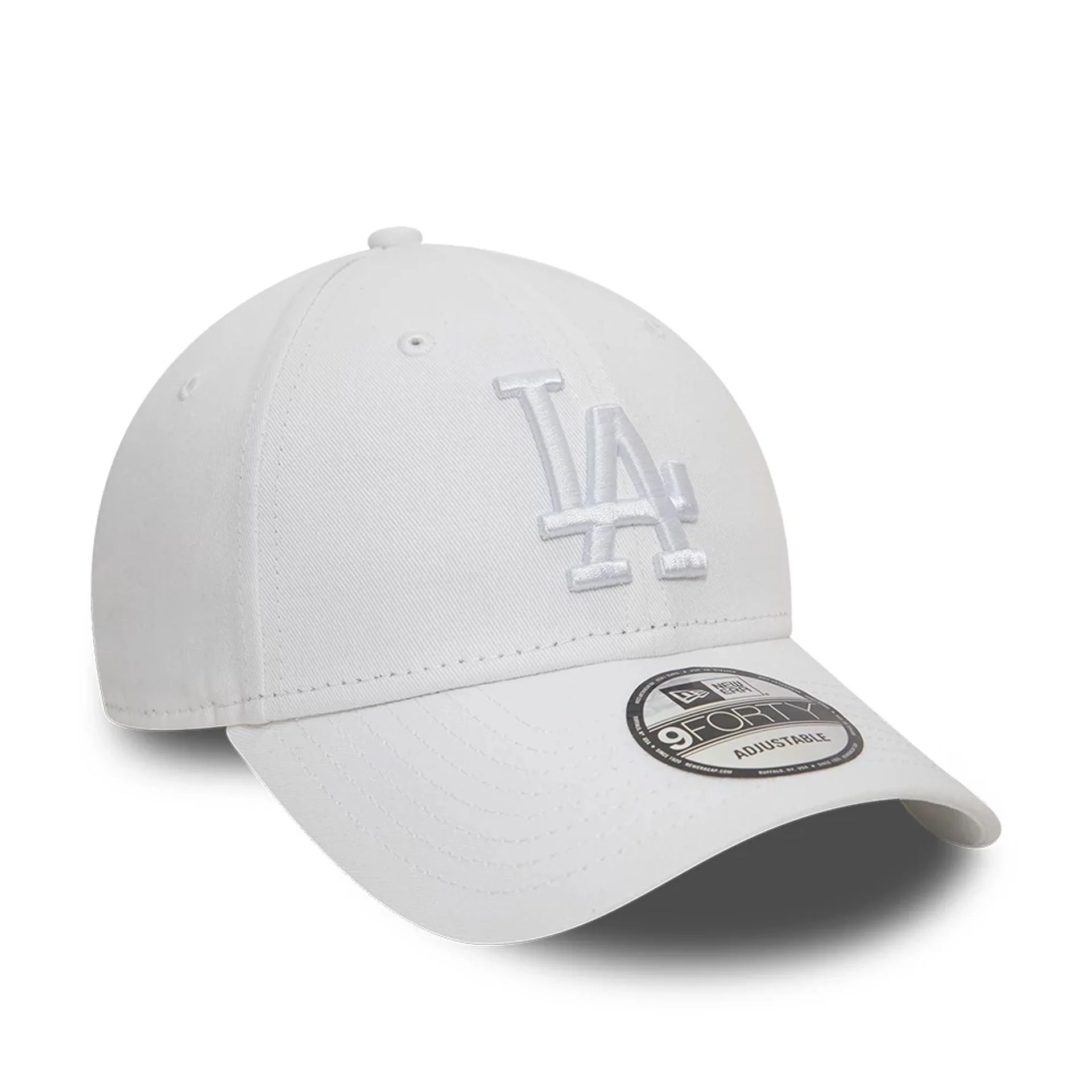 LA Dodgers League Essential White 9FORTY Adjustable Cap - Image 5