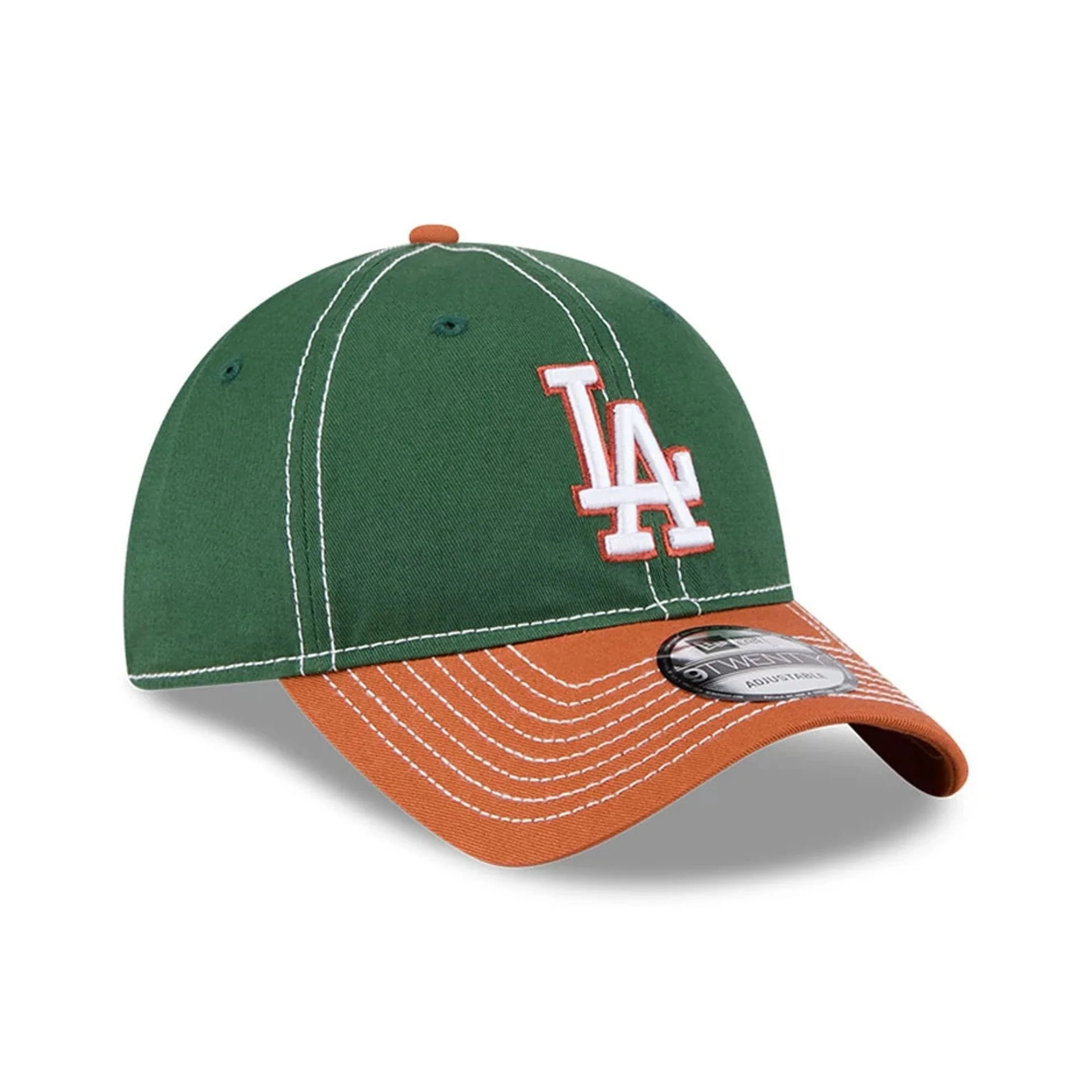 LA Dodgers MLB 2Tone Dark Green 9TWENTY Adjustable Cap - Image 3