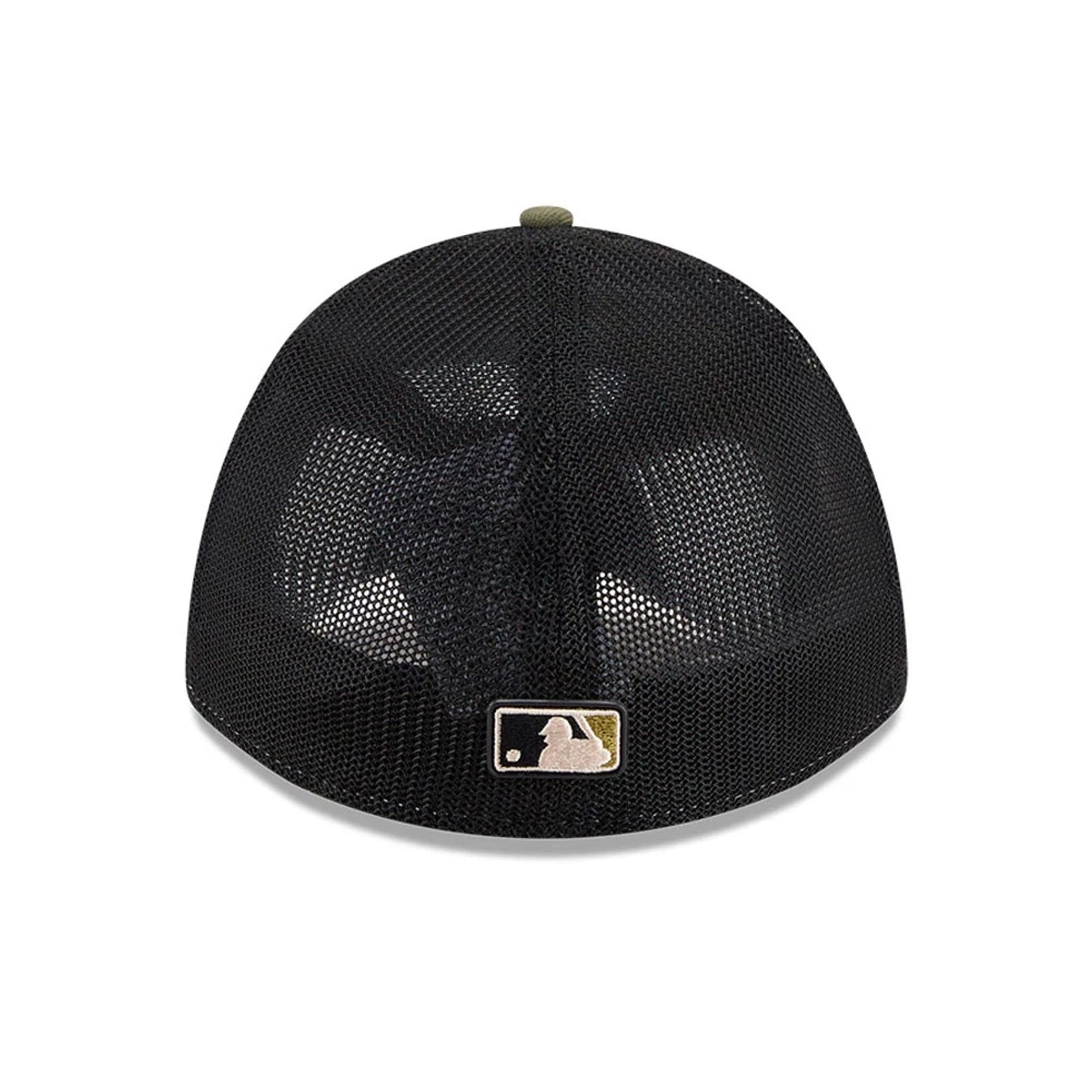 LA Dodgers MLB Armed Forces Day 2026 Green 39THIRTY M-Crown Stretch Fit Cap - Image 6