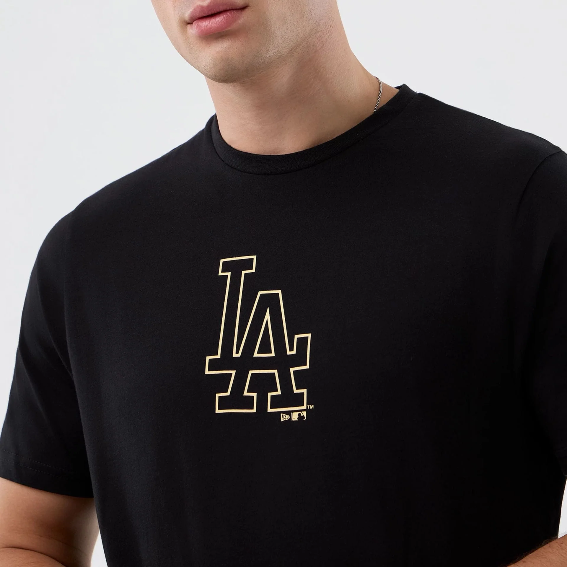 LA Dodgers MLB Back To School Black T-Shirt - Image 3