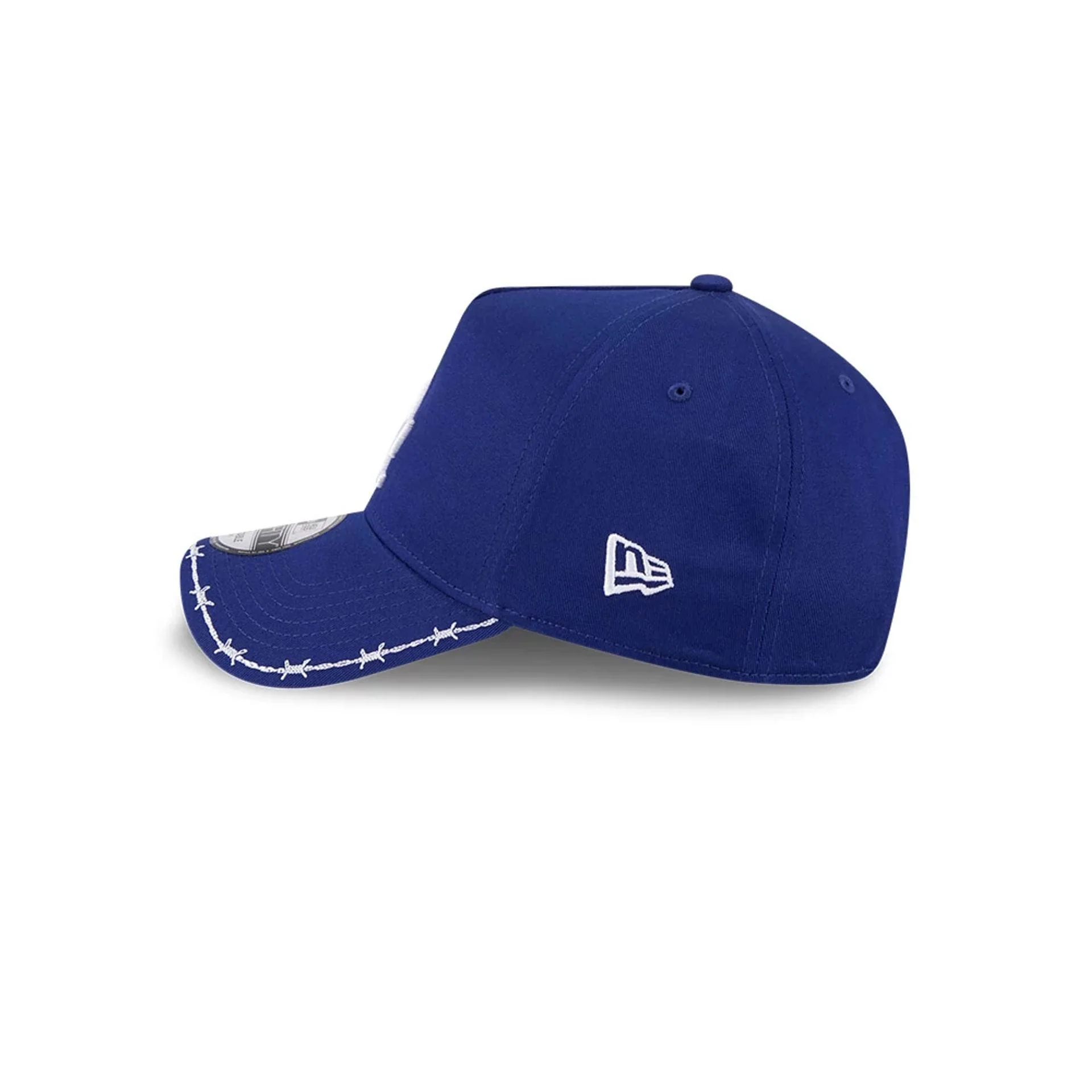LA Dodgers MLB Barb Visor Dark Blue 9FORTY A-Frame Adjustable Cap - Image 5