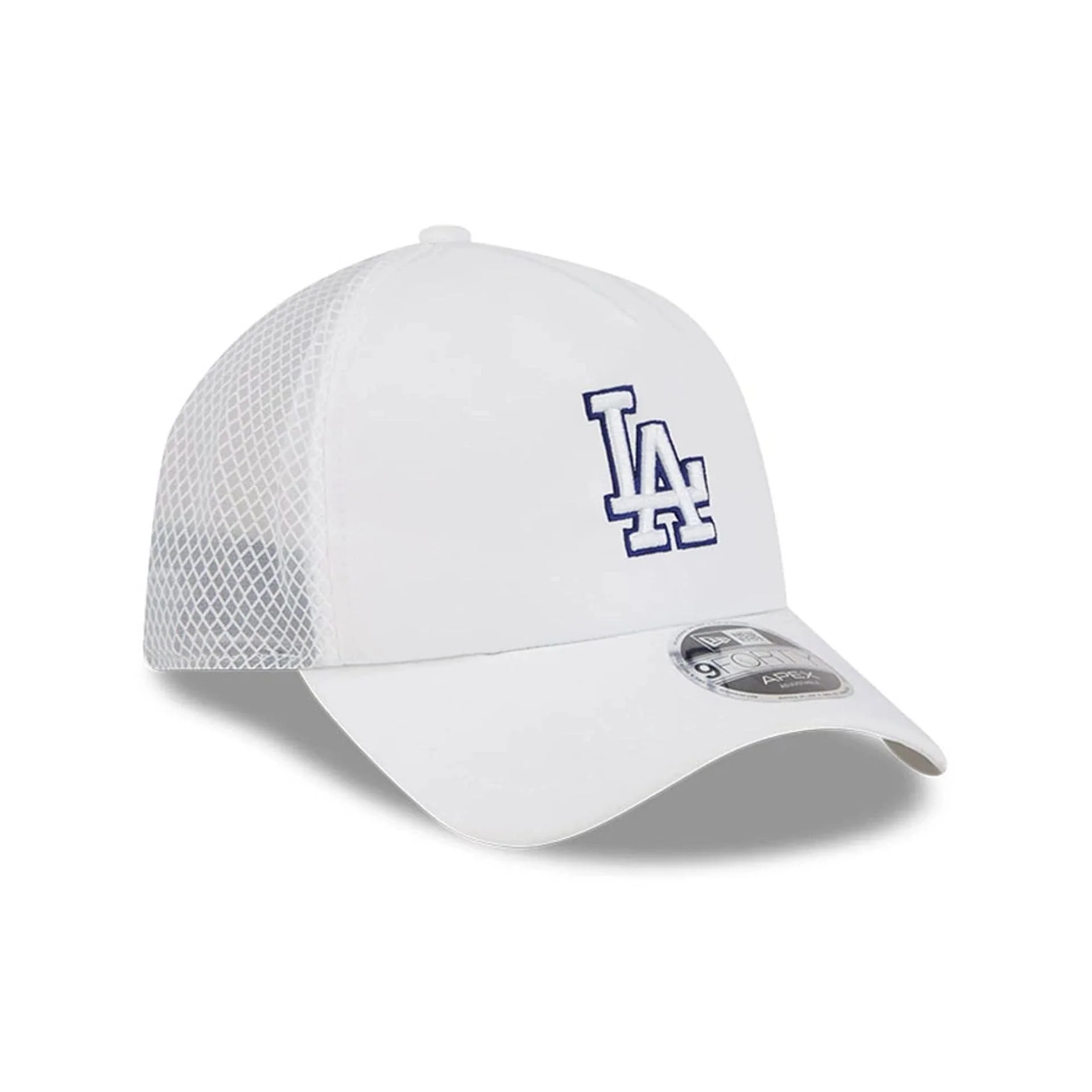 LA Dodgers MLB Batting Practice 2026 White 9FORTY Apex Adjustable Cap - Image 3