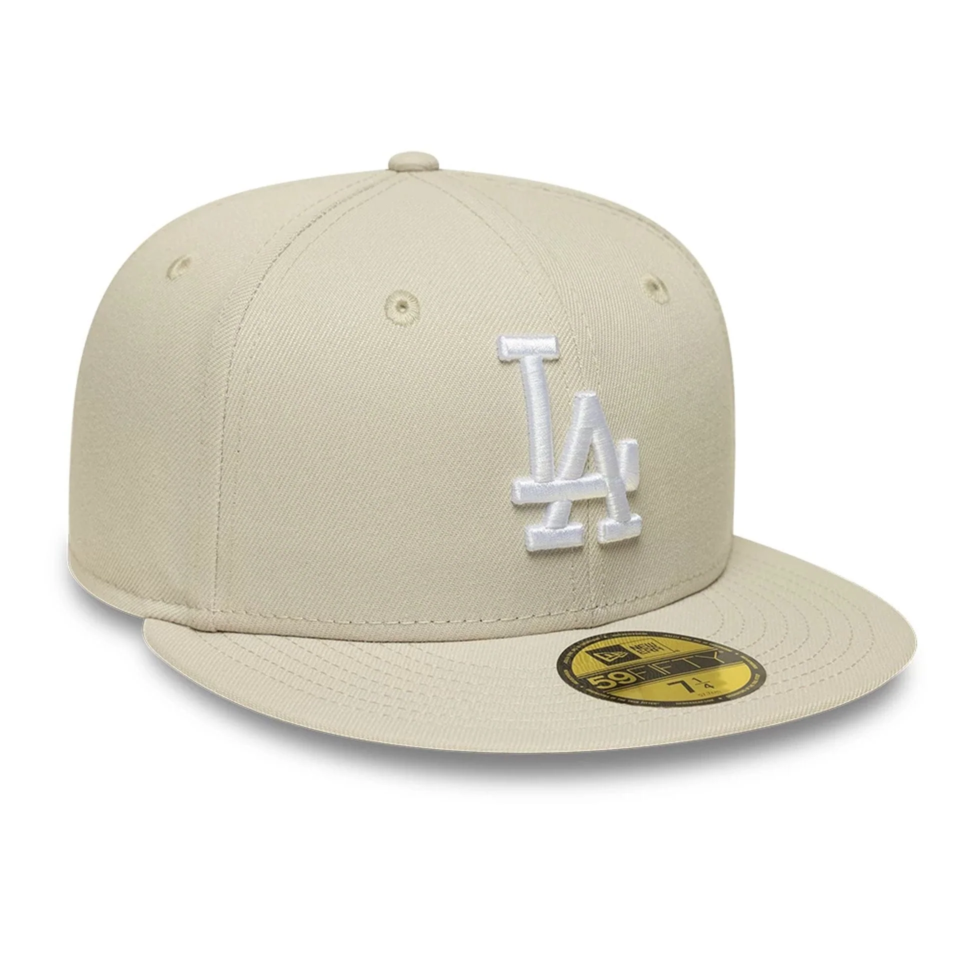 LA Dodgers MLB Beige 59FIFTY Fitted Cap - Image 4