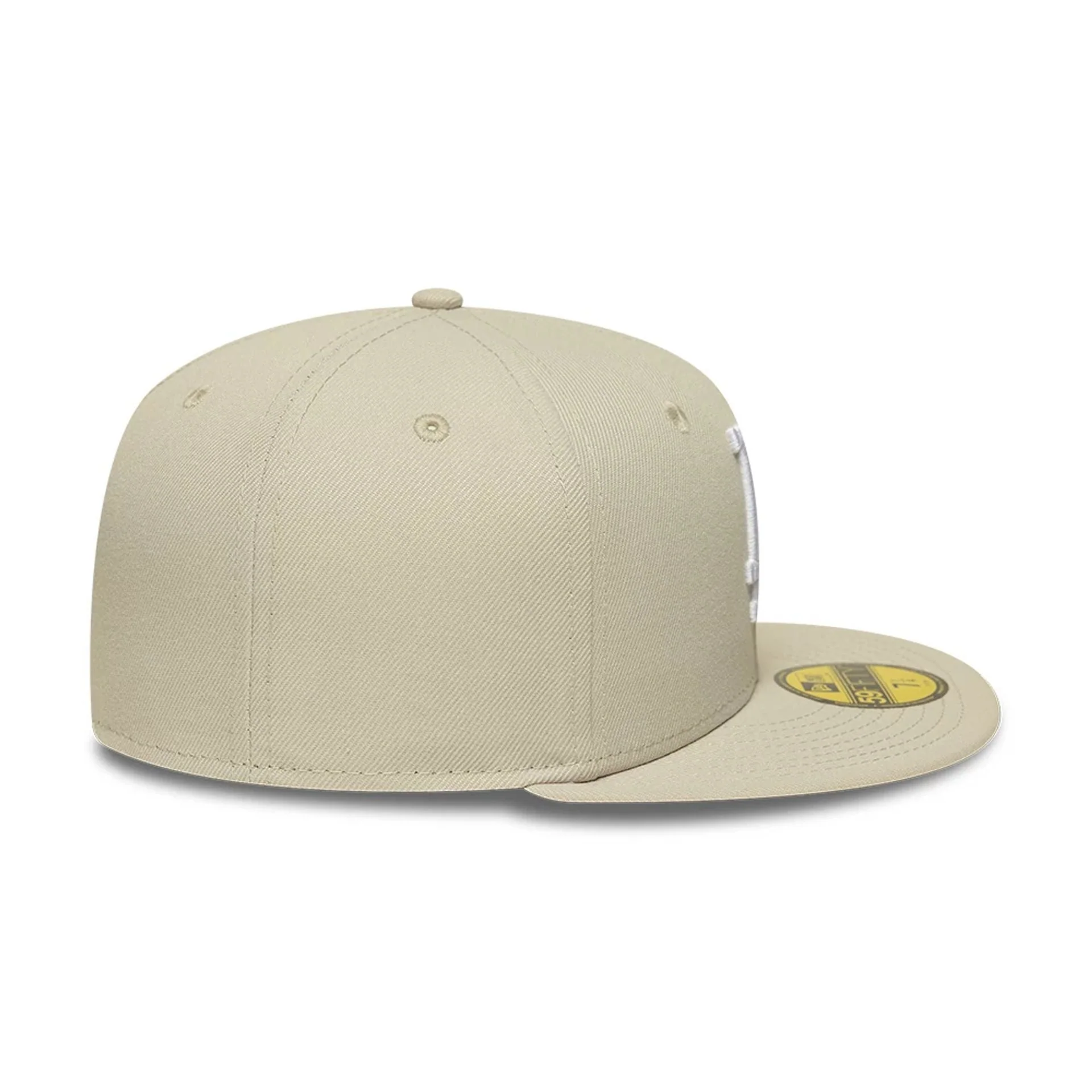 LA Dodgers MLB Beige 59FIFTY Fitted Cap - Image 7