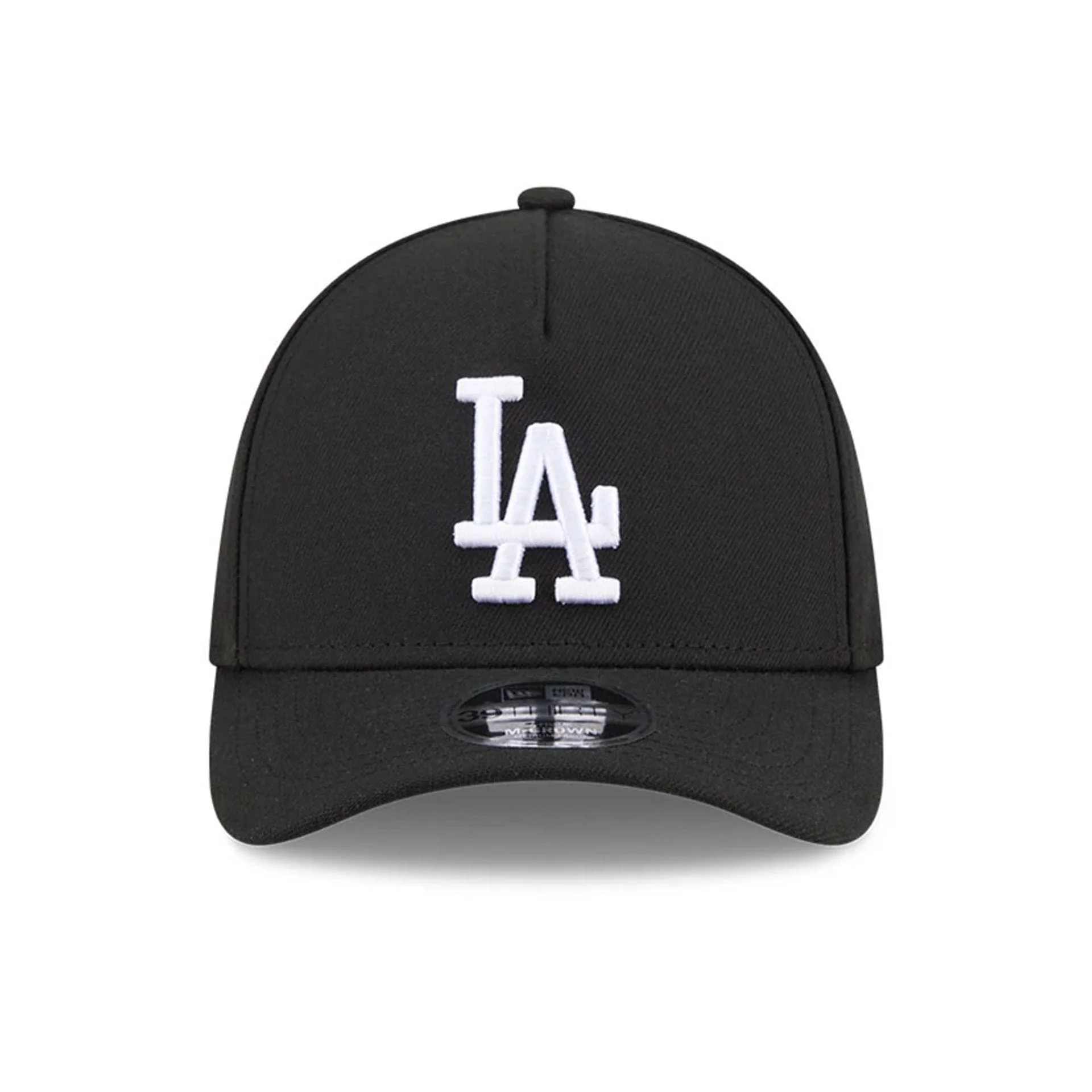 LA Dodgers MLB Black 39THIRTY M-Crown A-Frame Stretch Fit Cap - Image 3
